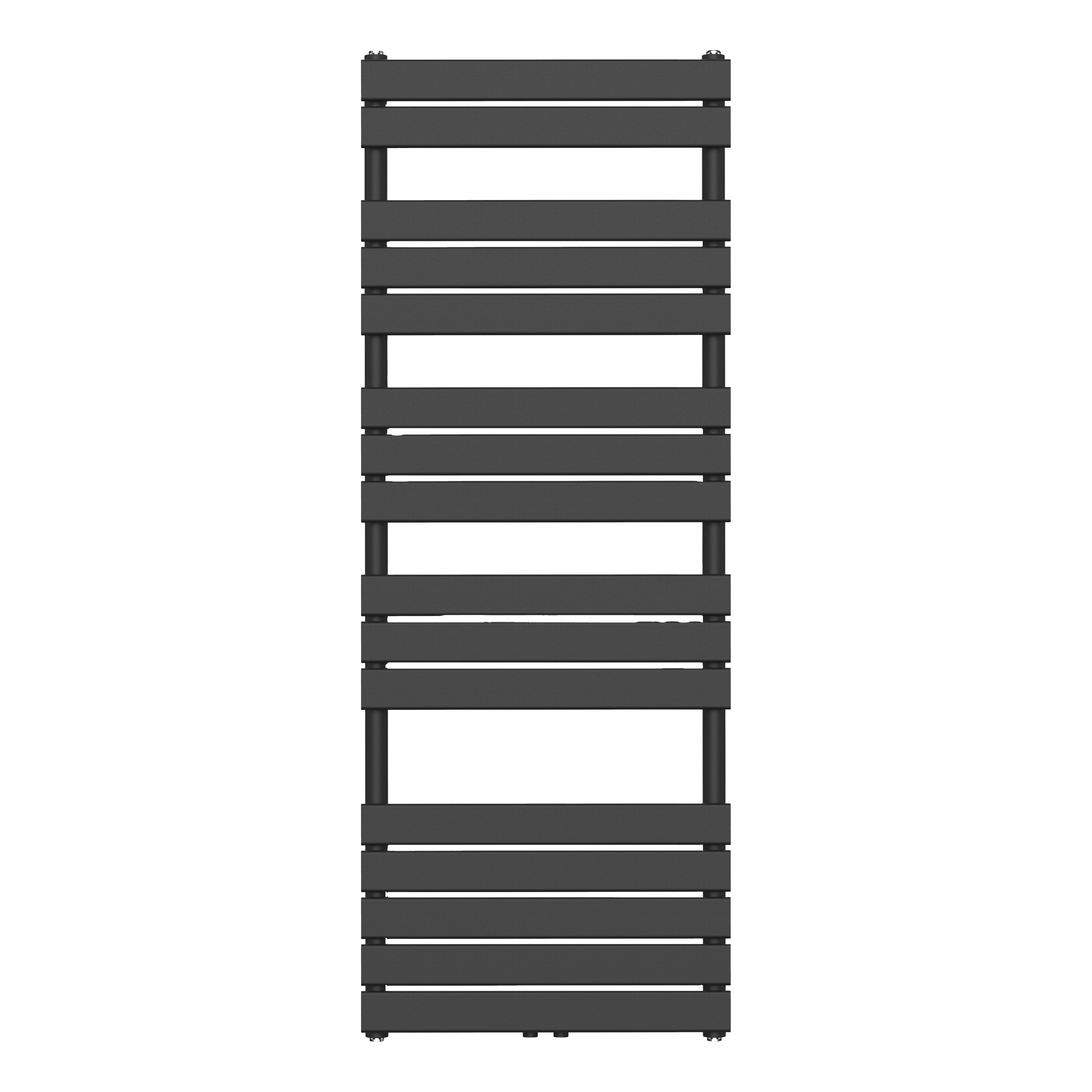 HANDDOEK RADIATOR MIDDEN AANSLUITING ZWART 1600X600-908W