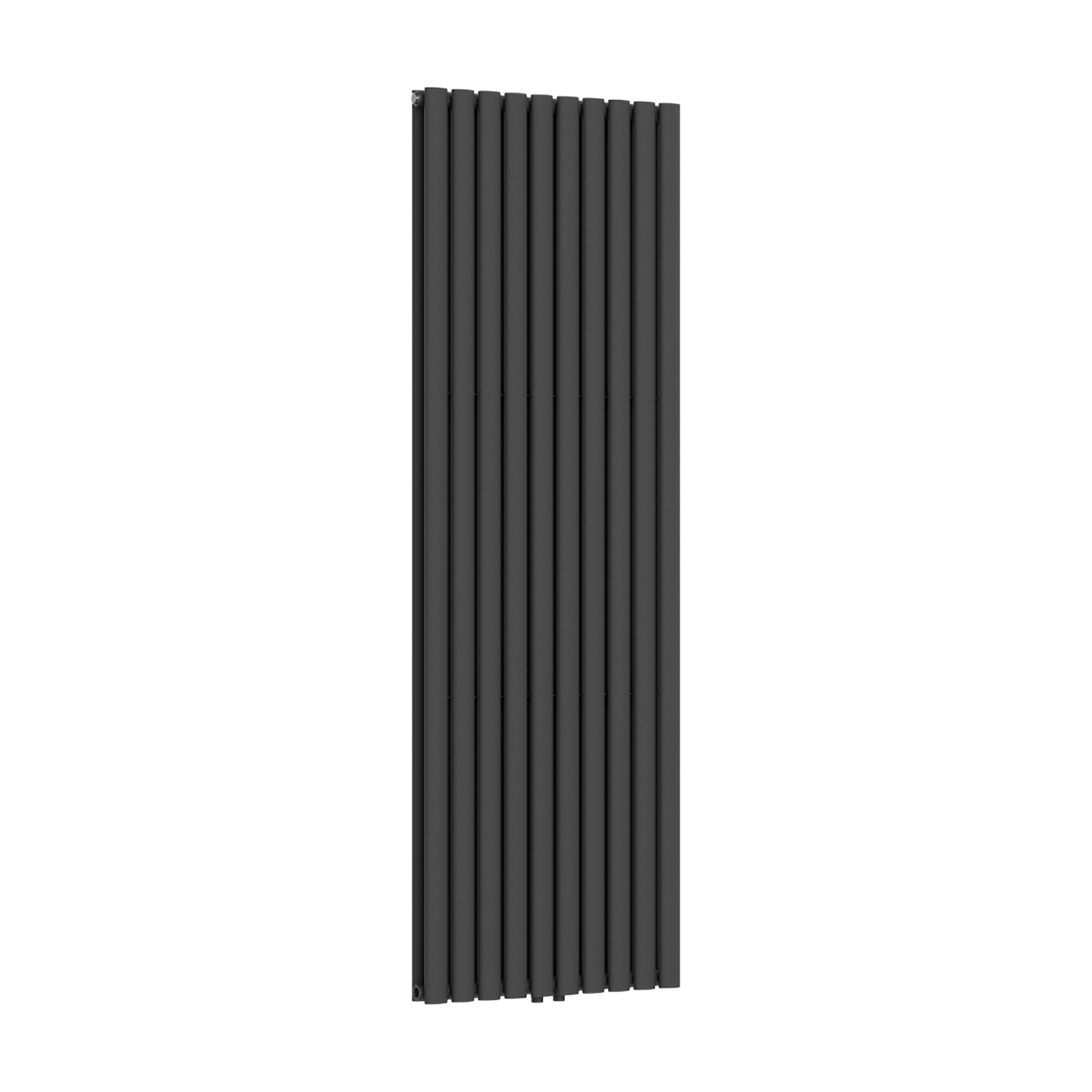 VERTI OVAAL RADIATOR - 1800X600 - 2050W - MAT ZWART