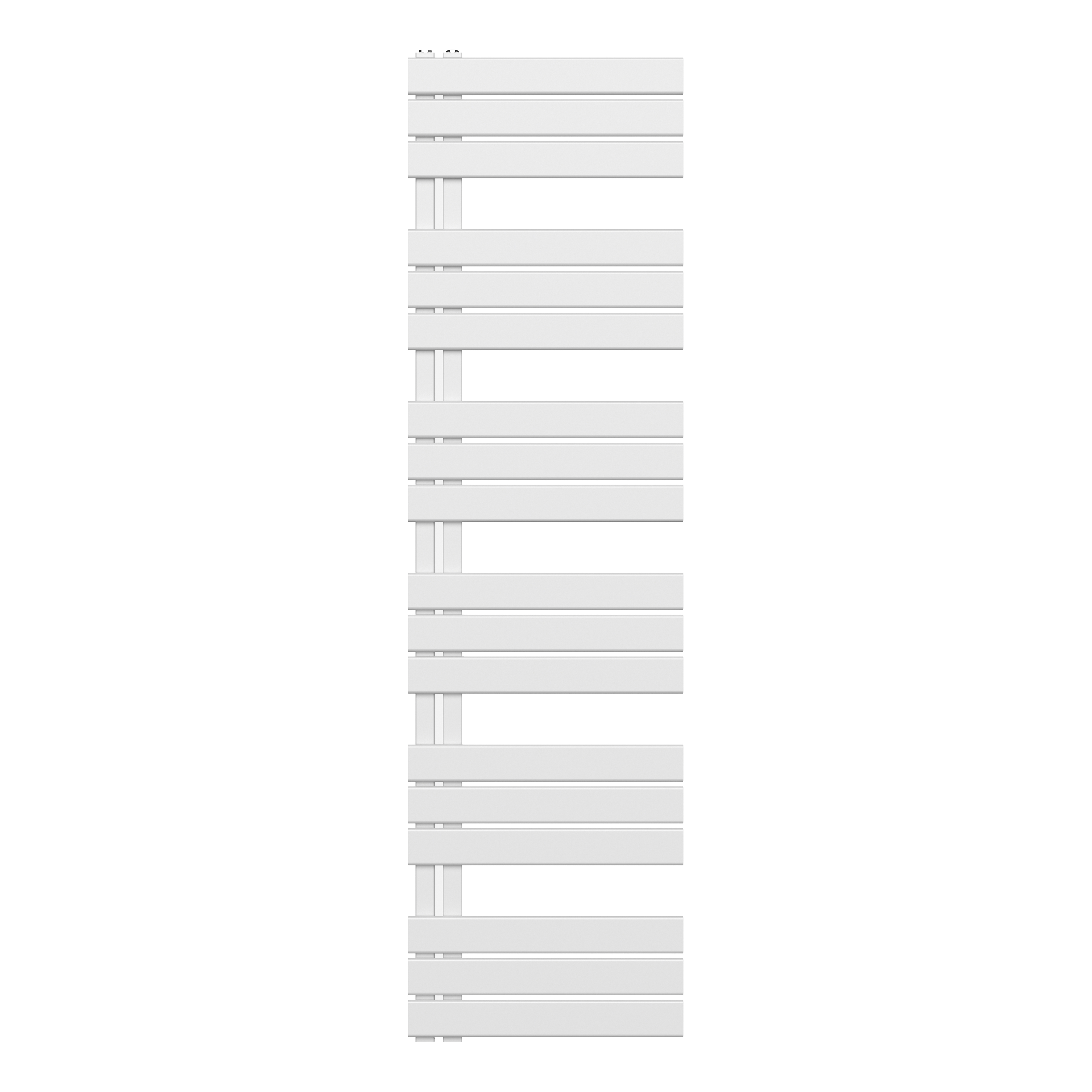 HANDDOEK RADIATOR LINKS AANSLUITING/COMB- WIT 1800X500-890W-