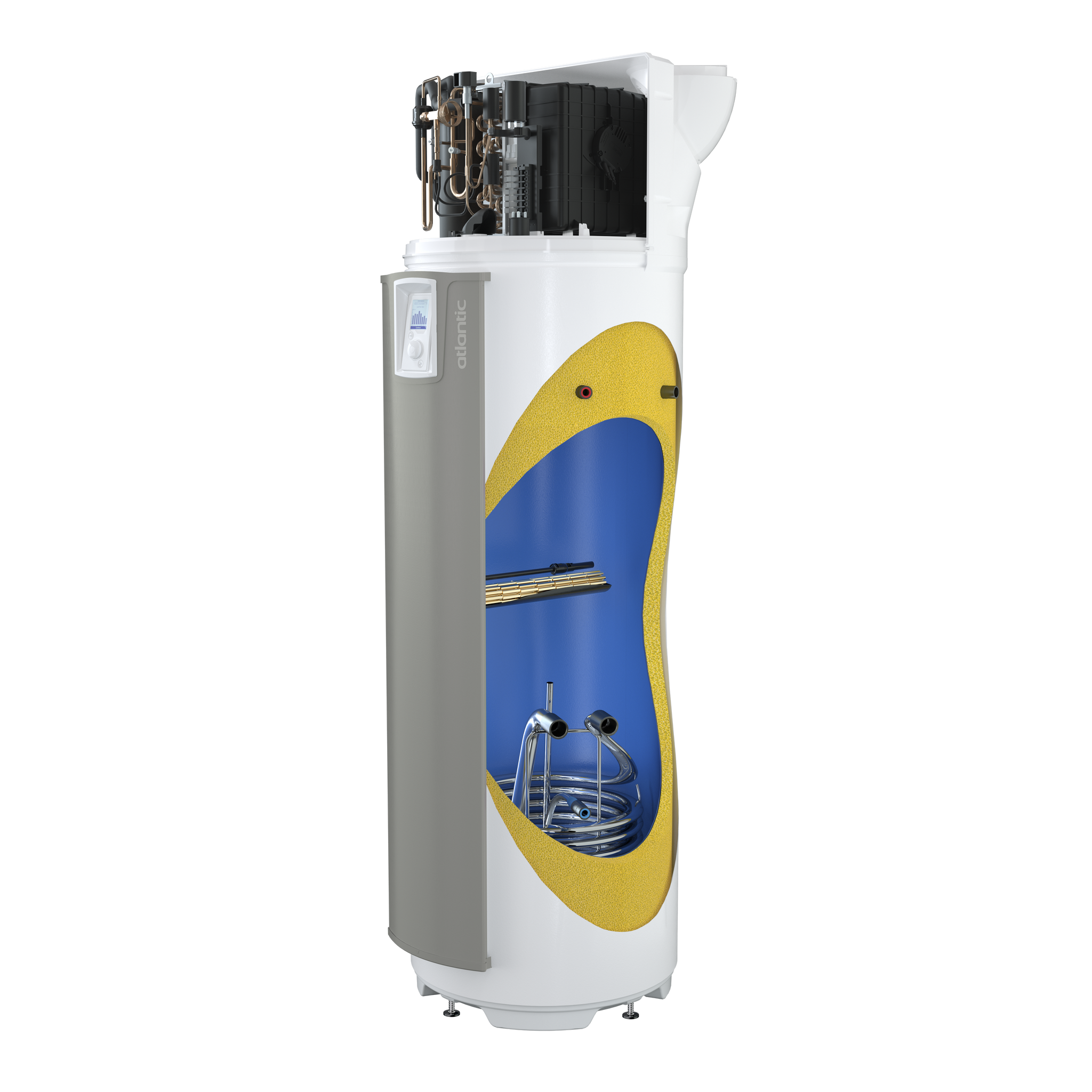 WARMTEPOMPBOILER MONOBLOC 200 LITER - EXPLORER V4