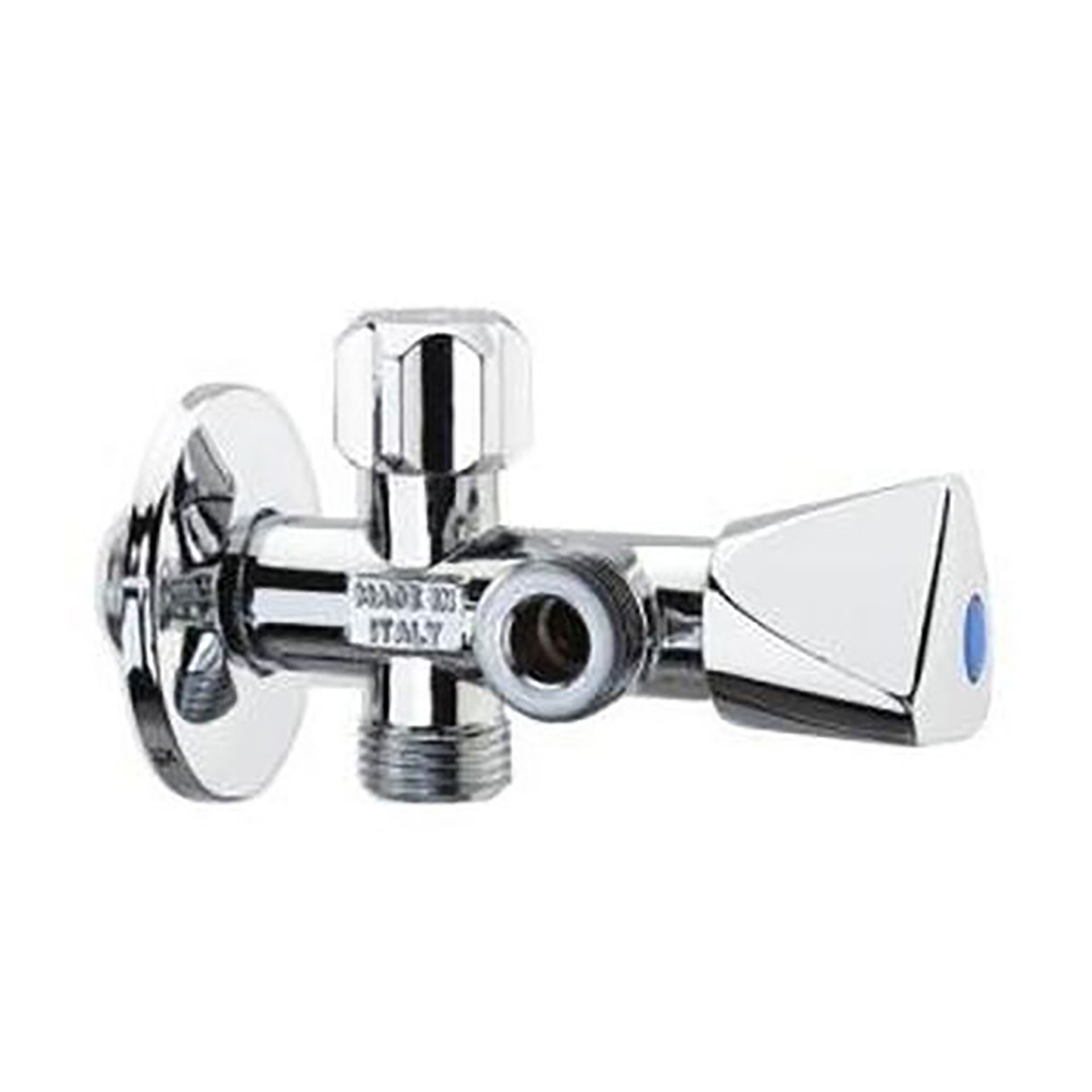 D447694-HAAKSE KRAAN + ROSSACE 1/2X3/8X3/8 D447694