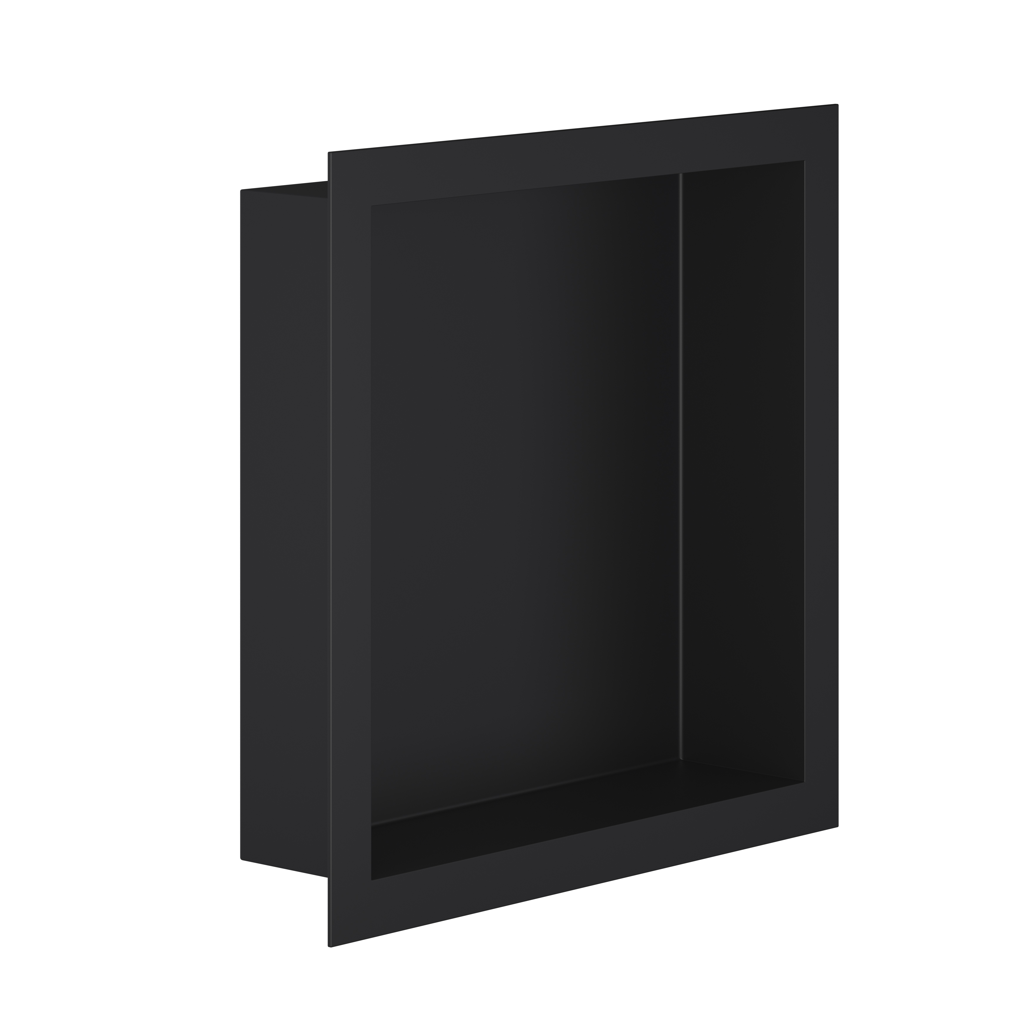 ALONI INBOUWNIS (300X300X70MM) - MAT ZWART