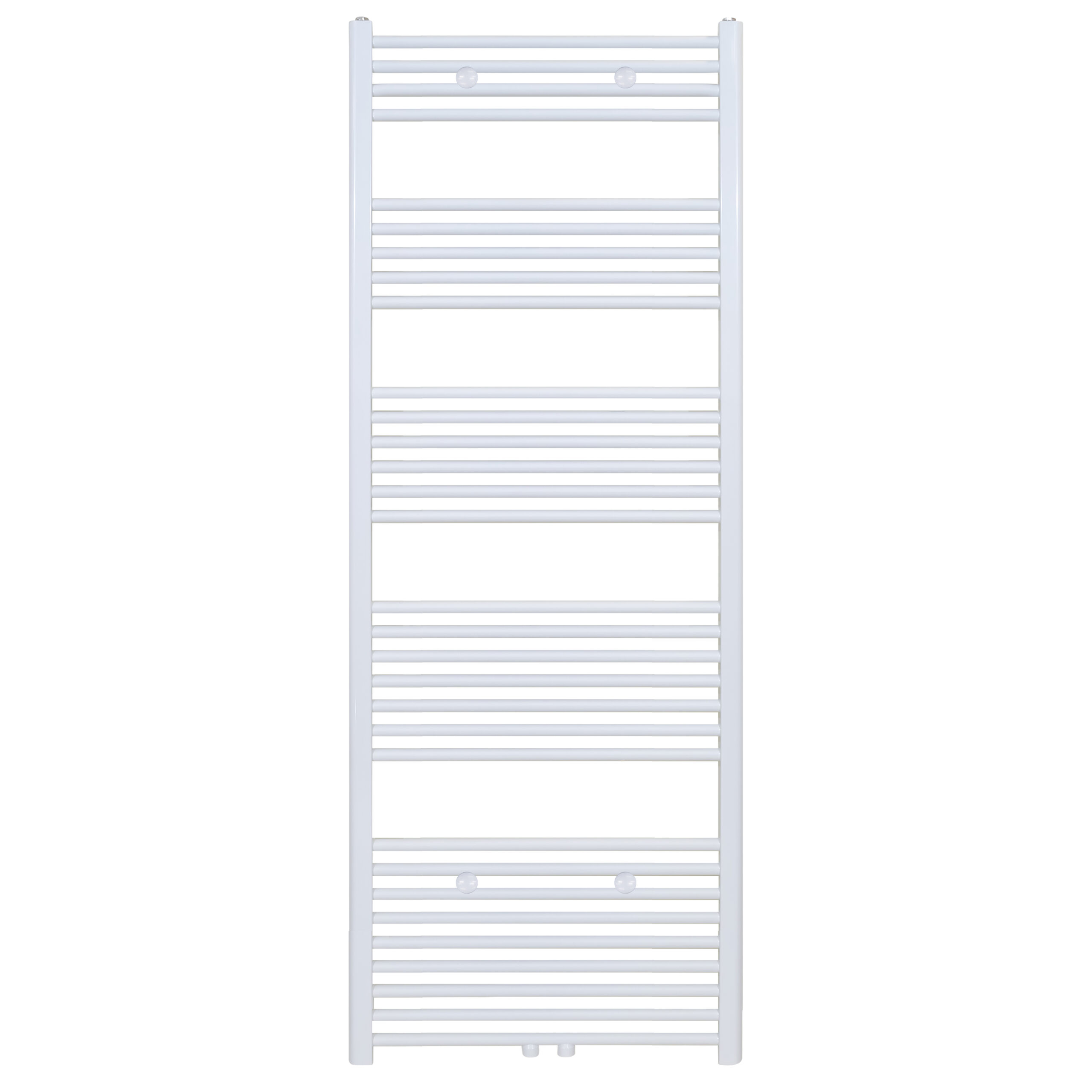 BELRAD HANDDOEKDROGER - LINKS-RECHTS/MIDDENAANSLUITING - 944 WATT - 1800X600CM - MAT WIT