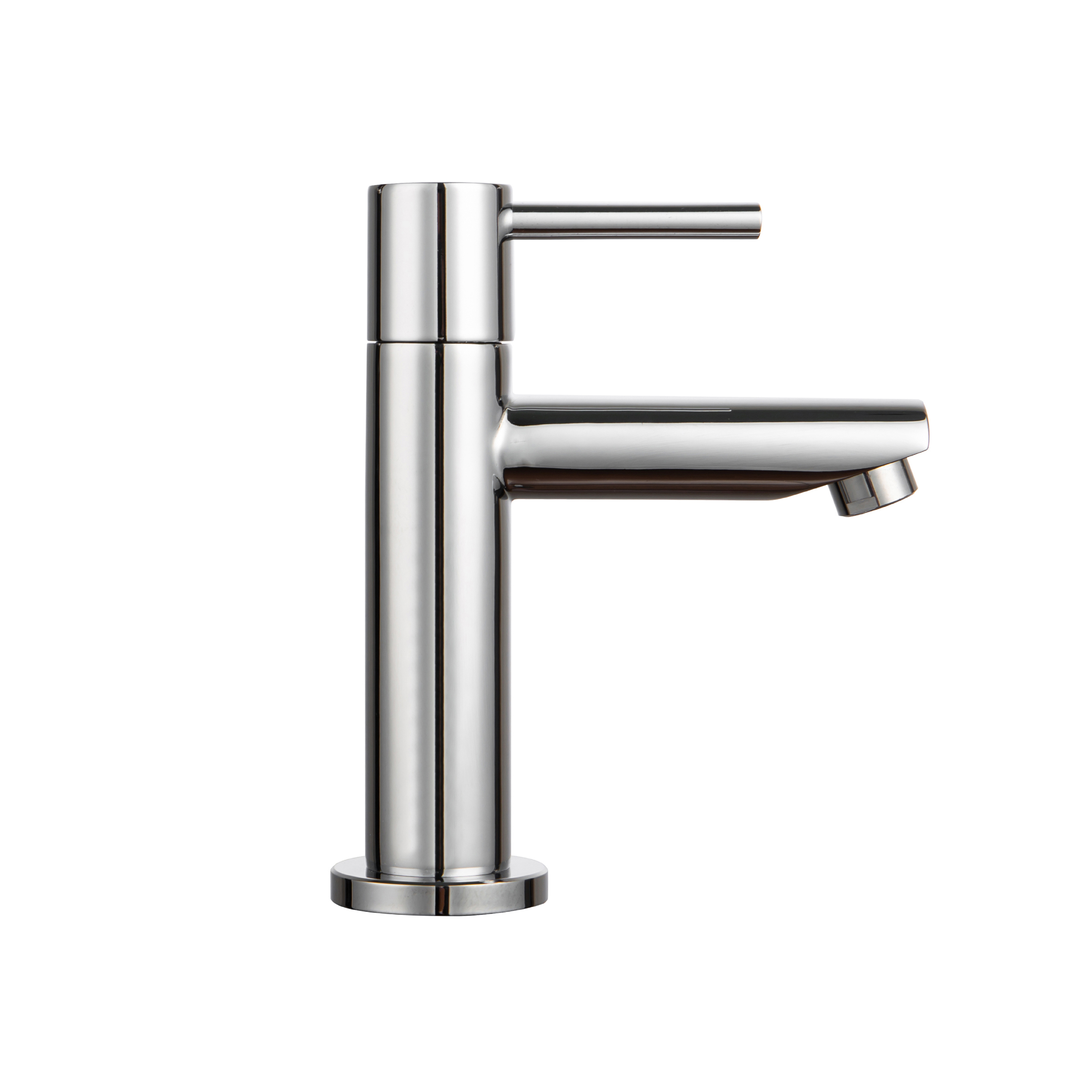 ALONI ESSI COMPLETE HANDWASH BASIN SET – TOILET BASIN RIGHT, TAP, WASTE PLUG AND SIPHON – GLOSSY WHITE - CHROME