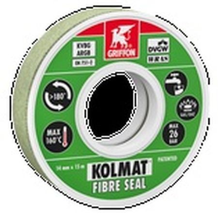 KOLMAT FIBRE SEAL 14 MM X 15 METRES 6300531