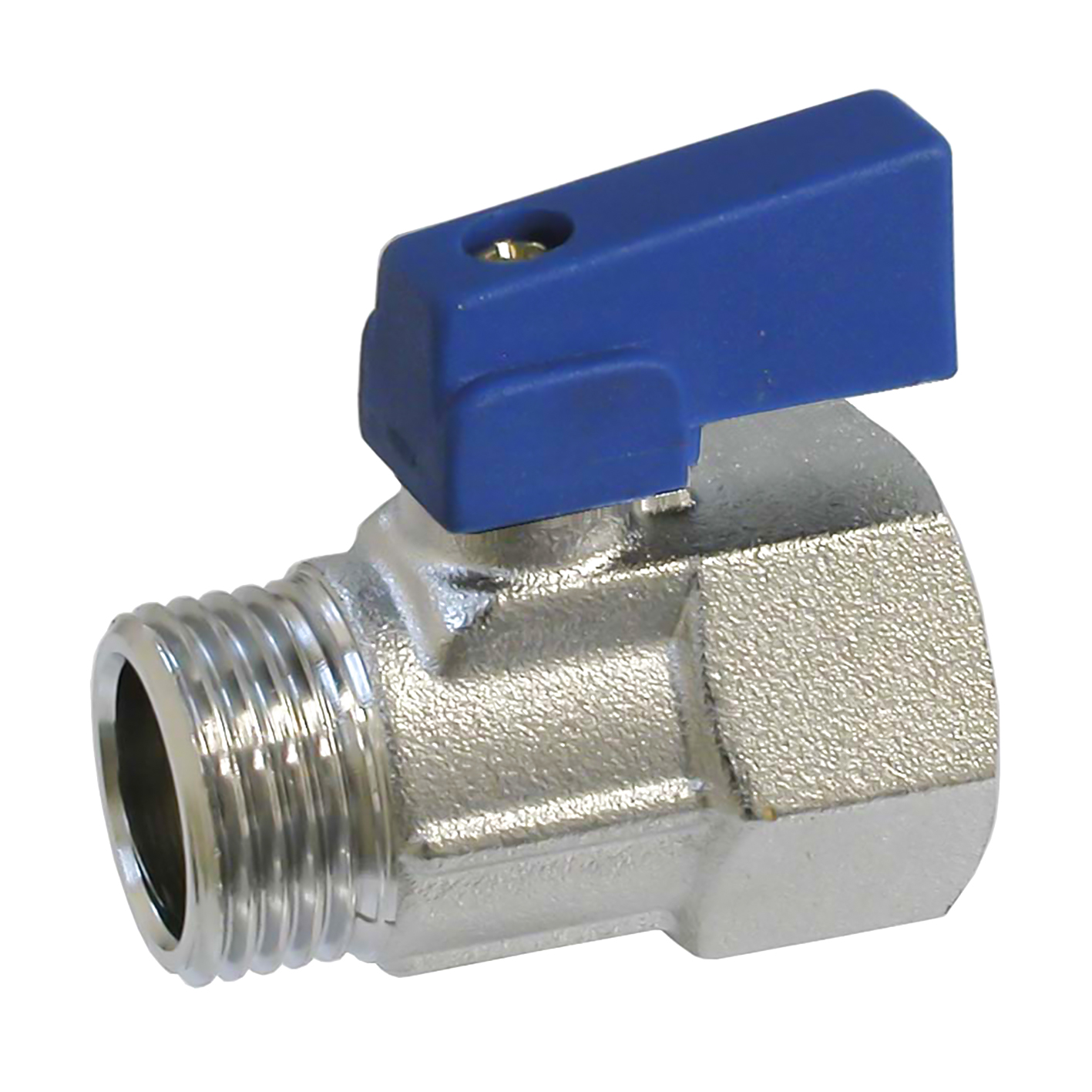 12612B00-MINI BOLKRAAN 126 1/2MVR BLAUW