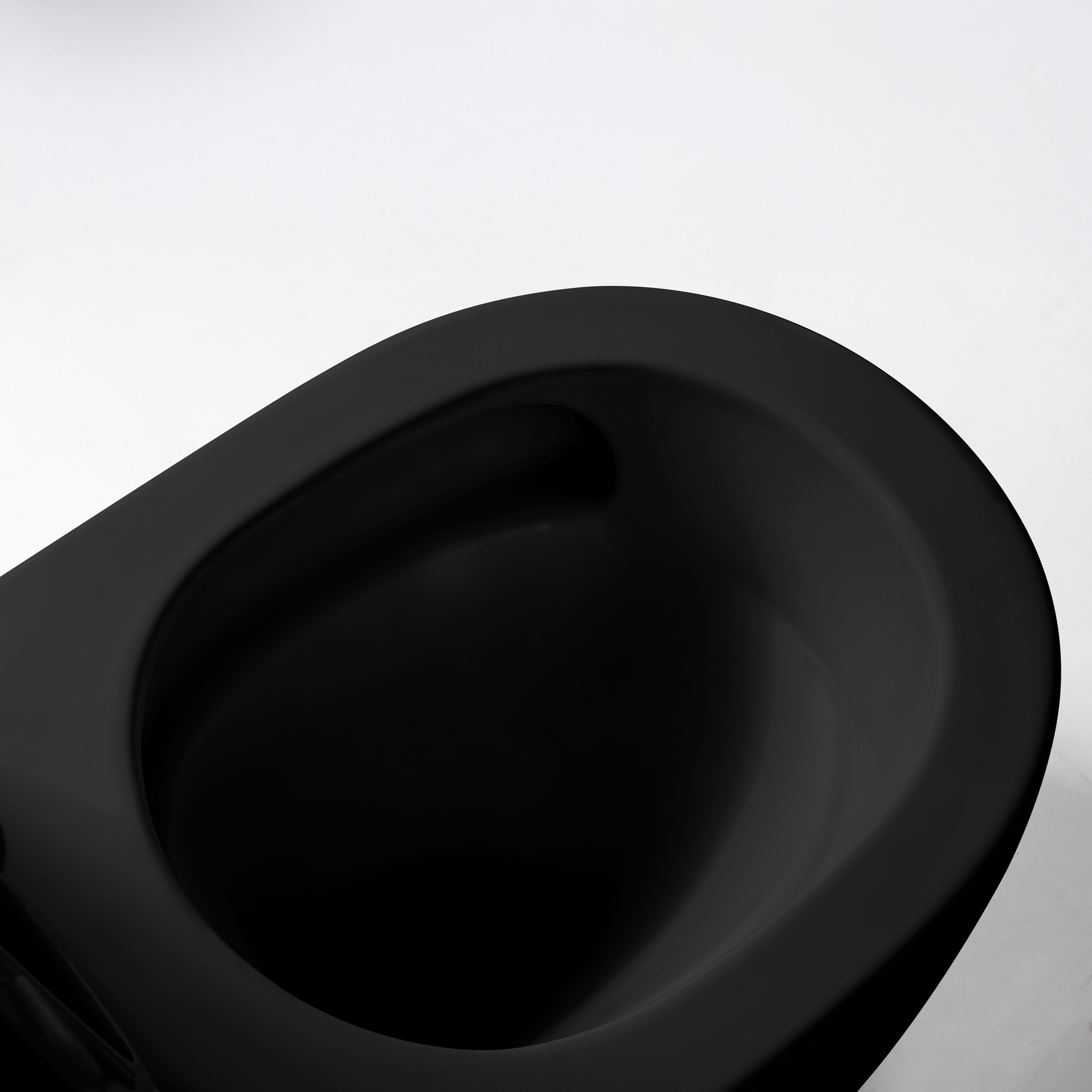 ALONI PRO HANGTOILET MET BIDET - 360° FLUSH - RANDLOOS - MET BIDETKRAAN KOUD EN WARM WATER - MET ZITTING - 52,5CM - MAT ZWART