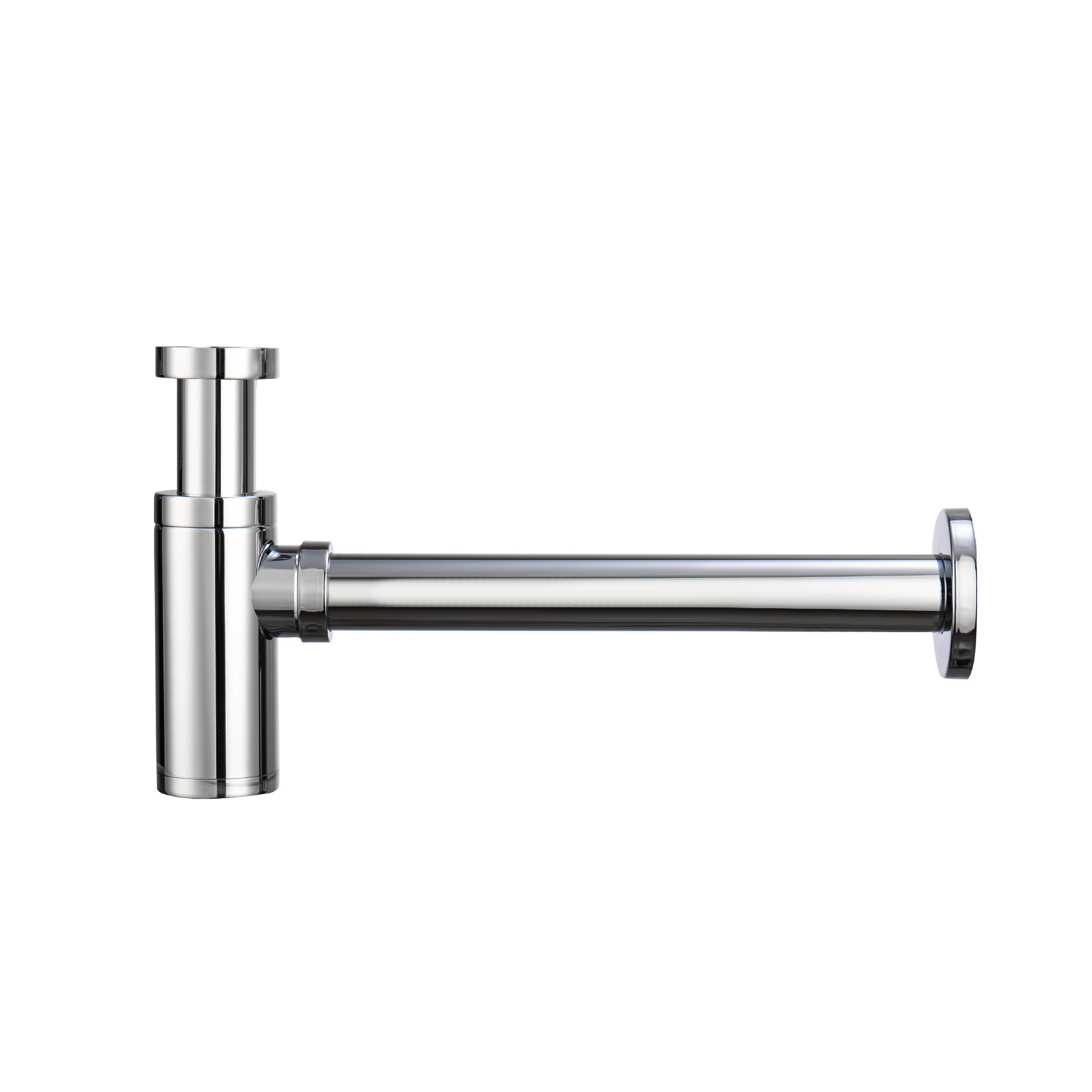 ALONI ESSI COMPLETE HANDWASH BASIN SET – TOILET BASIN RIGHT, TAP, WASTE PLUG AND SIPHON – GLOSSY WHITE - CHROME
