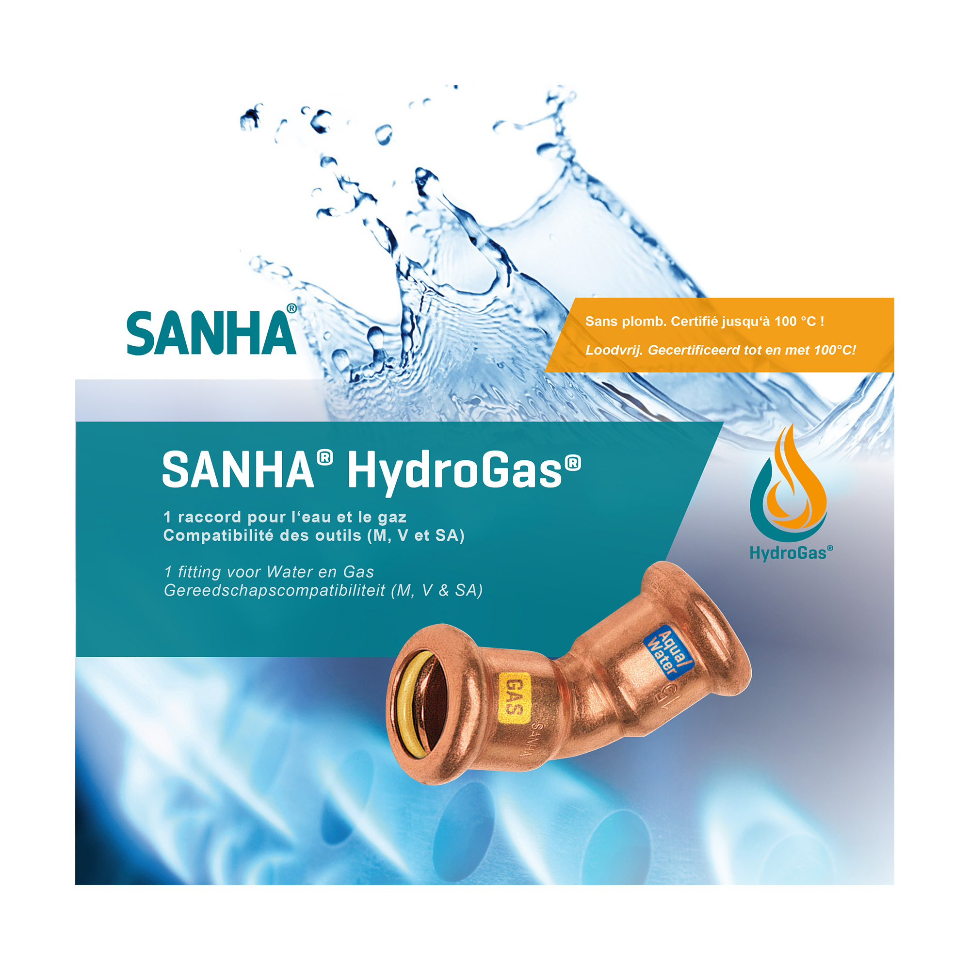 HYDROGAS REDUCTIE 2 X PERS 22X15