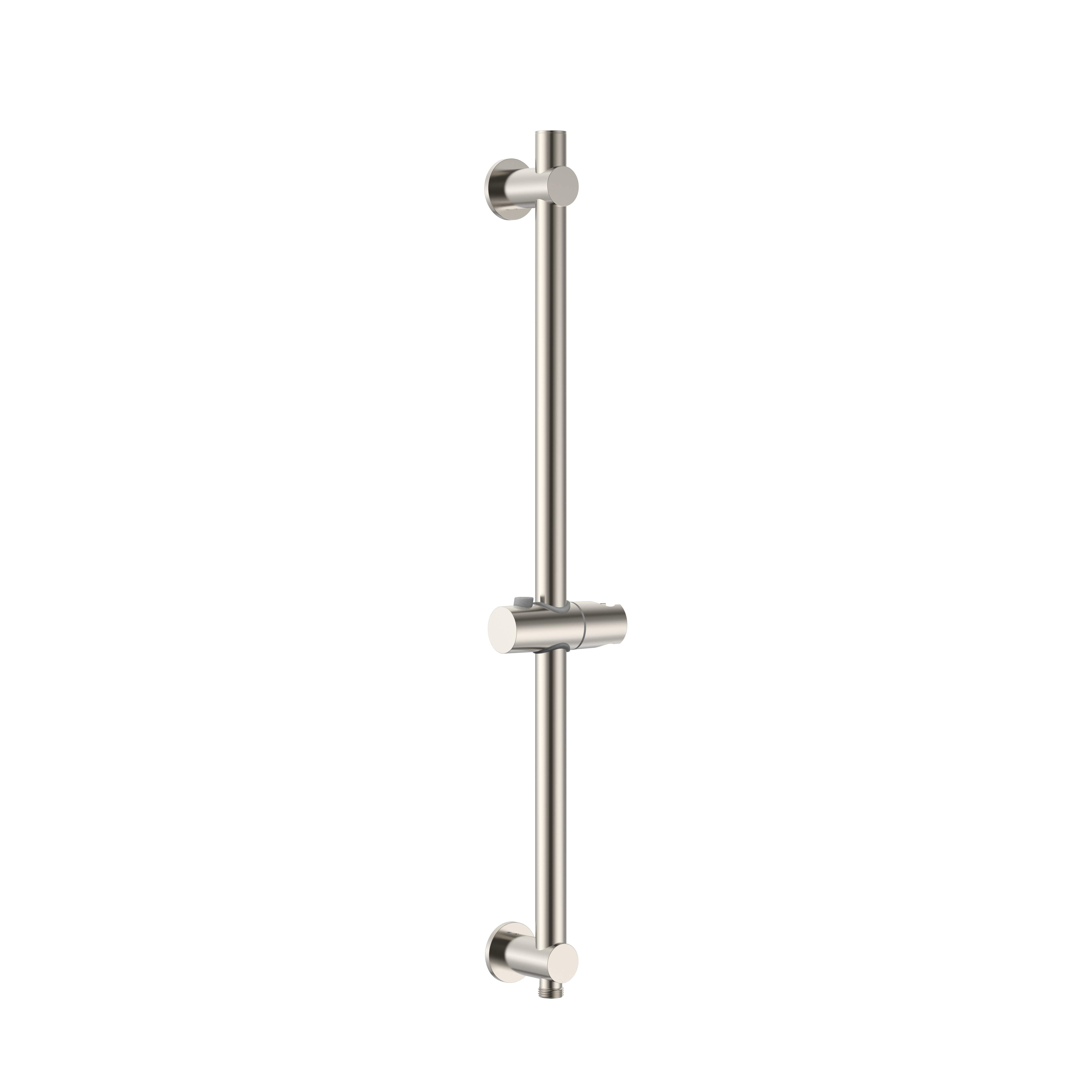 UNIFORMA DOUCHEGLIJSTANG - MET WATERAANSLUITING - 69 CM - GEBORSTELD RVS