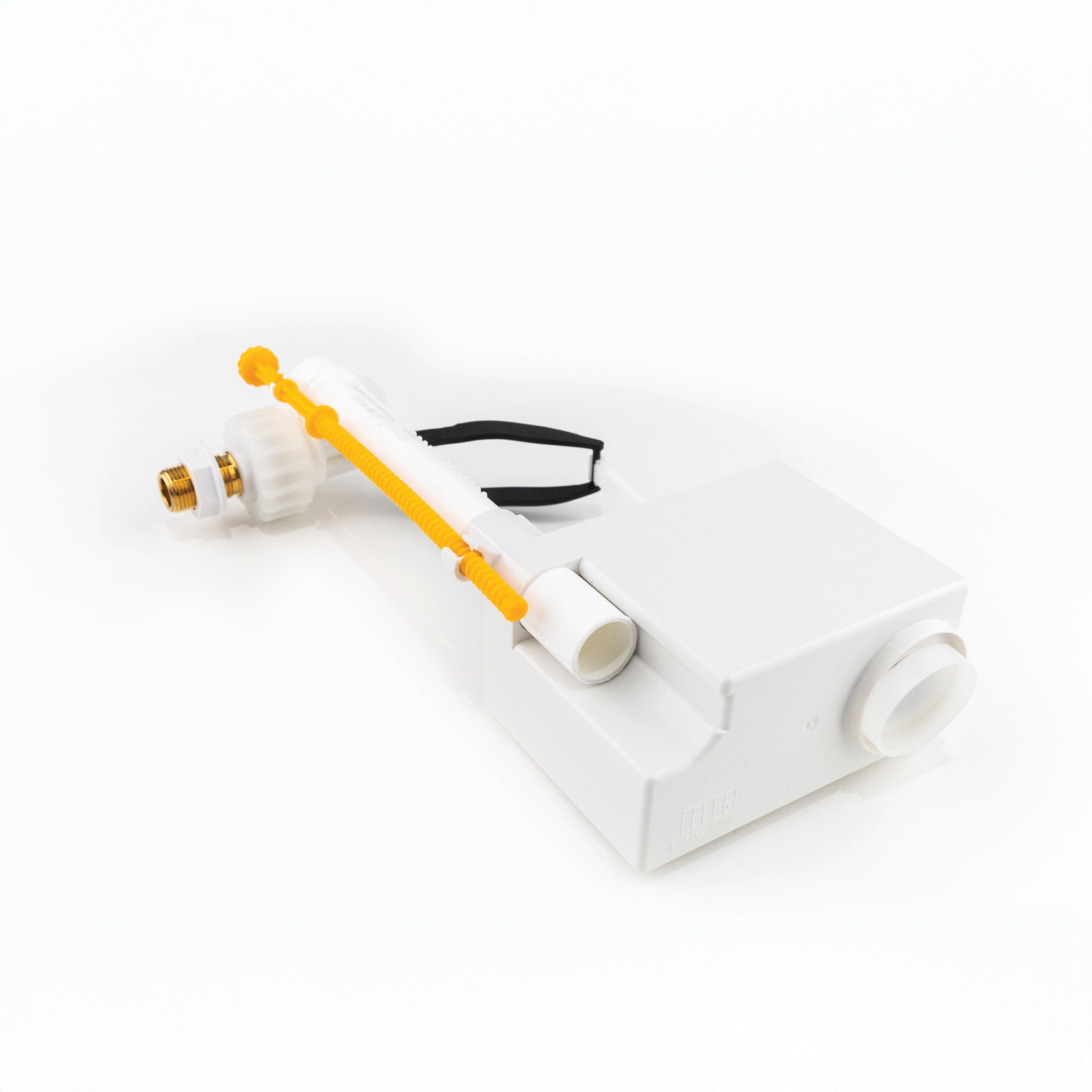 ALONI SAFORO TOILET CISTERN - DUAL FLUSH 3/6 L - WATER-SAVING - PLASTIC - GLOSSY WHITE