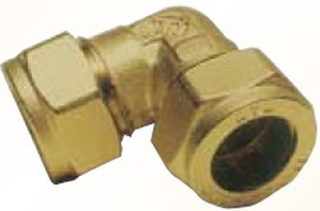 WATER COMPRESSION FITTING ELBOW