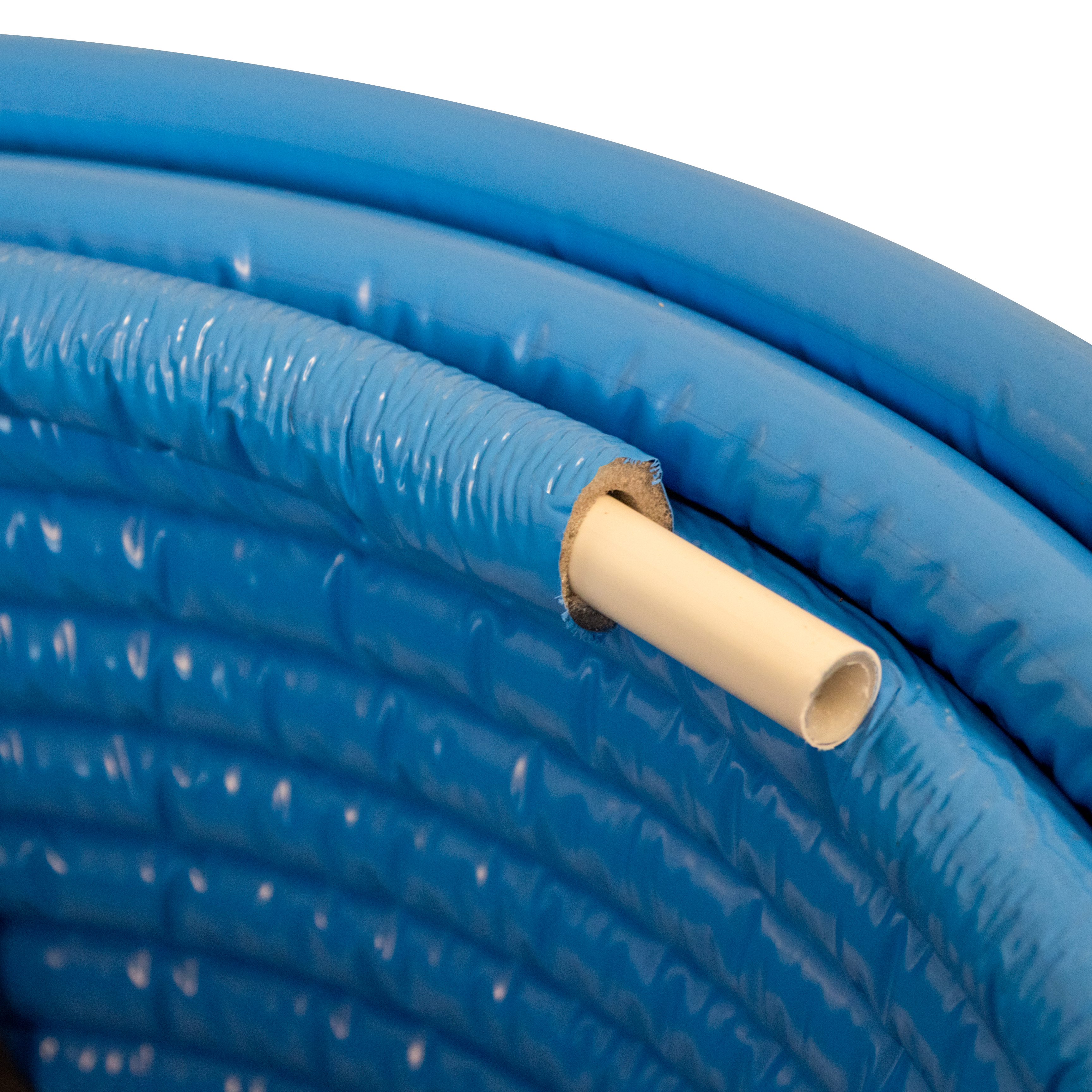 MEERLAGENBUIS PERT-AL-PERT MET ISOLATIE 6MM PU – 16X2 – 50M - BLAUW