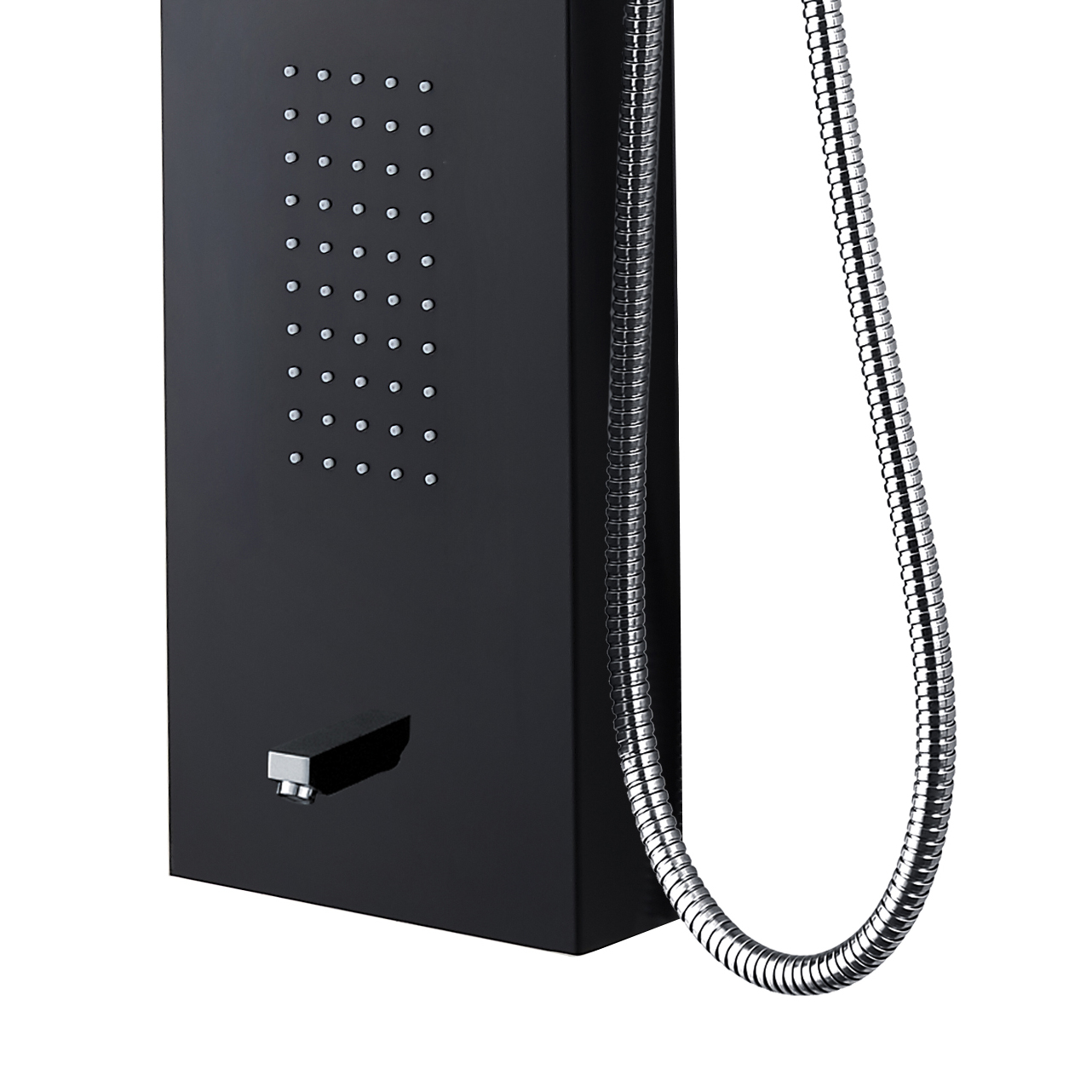 ALONI THERMOSTATIC SHOWER PANEL - BLACK