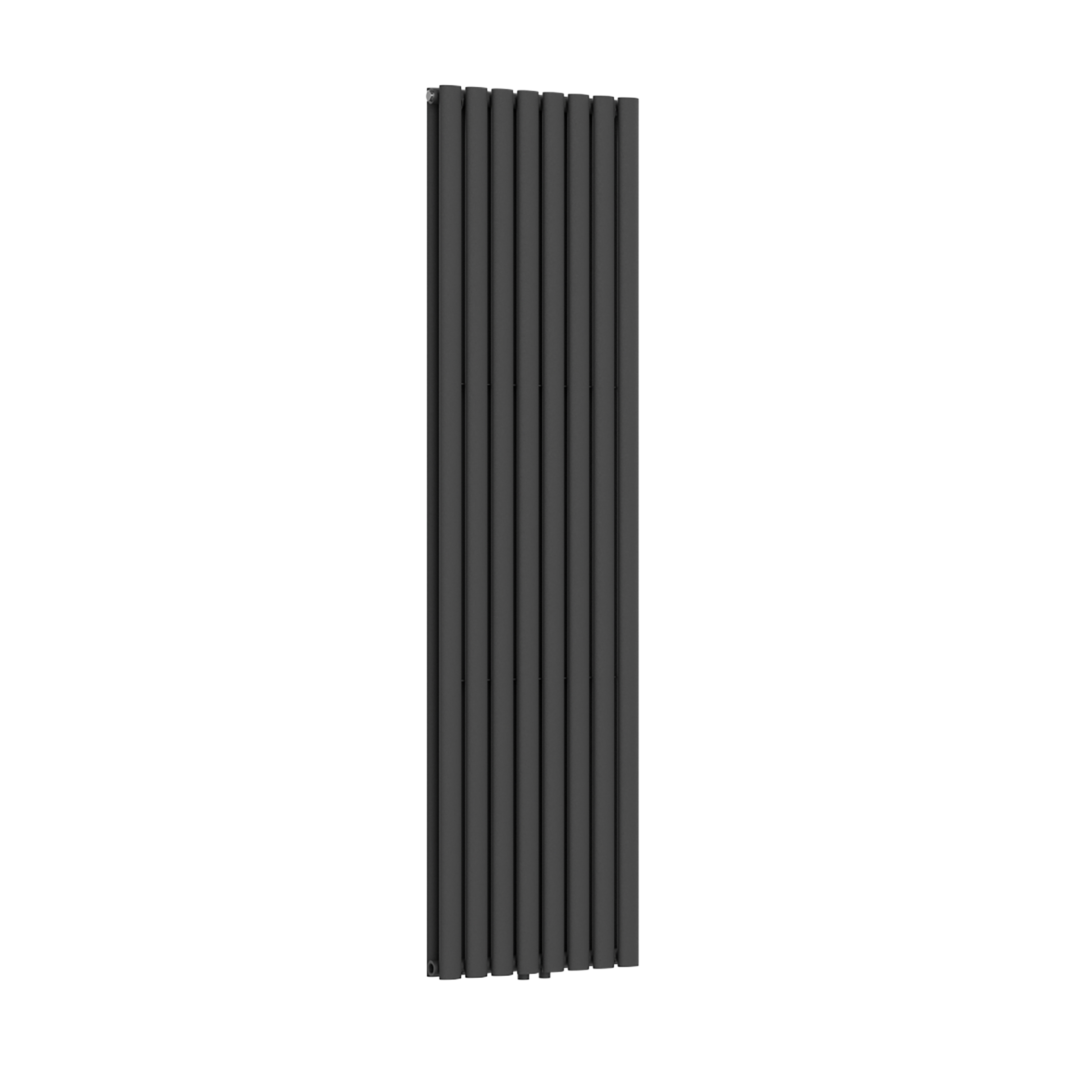 VERTI OVAAL RADIATOR - 1800X480 - 1640W - MAT ZWART