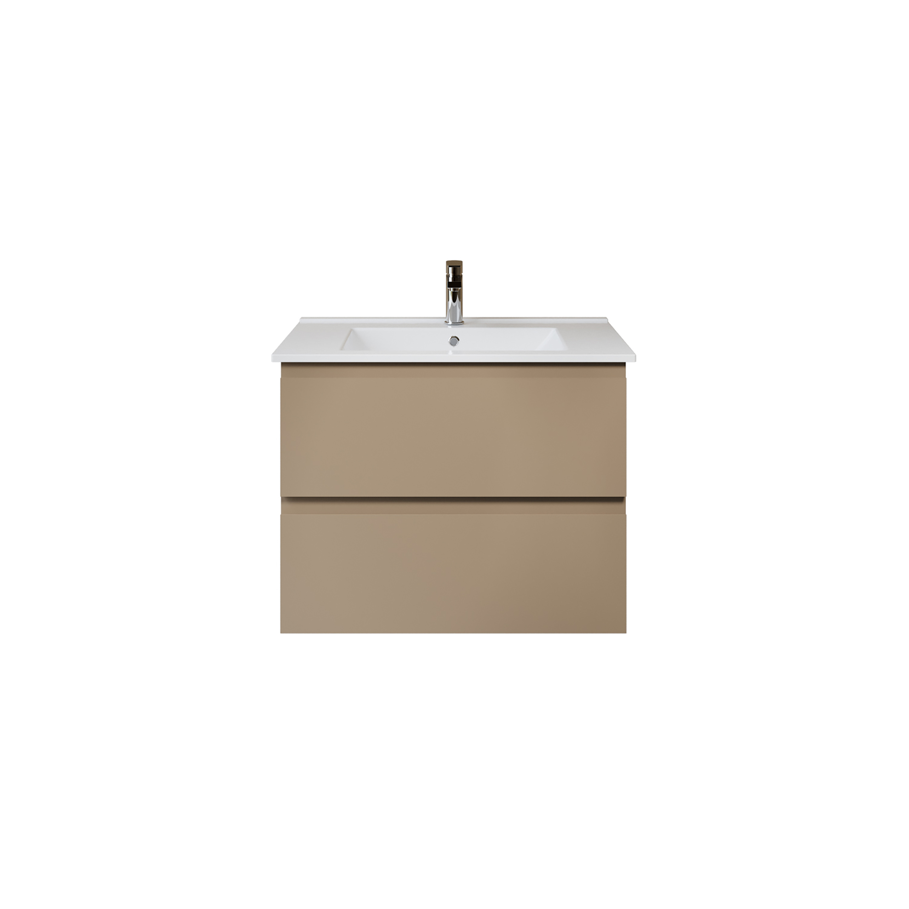 ALONI SALLY XL WASTAFELONDERKAST - 2 LADES - SOFTCLOSE - GREEPLOOS - 76X60X45,3 CM - ZAND