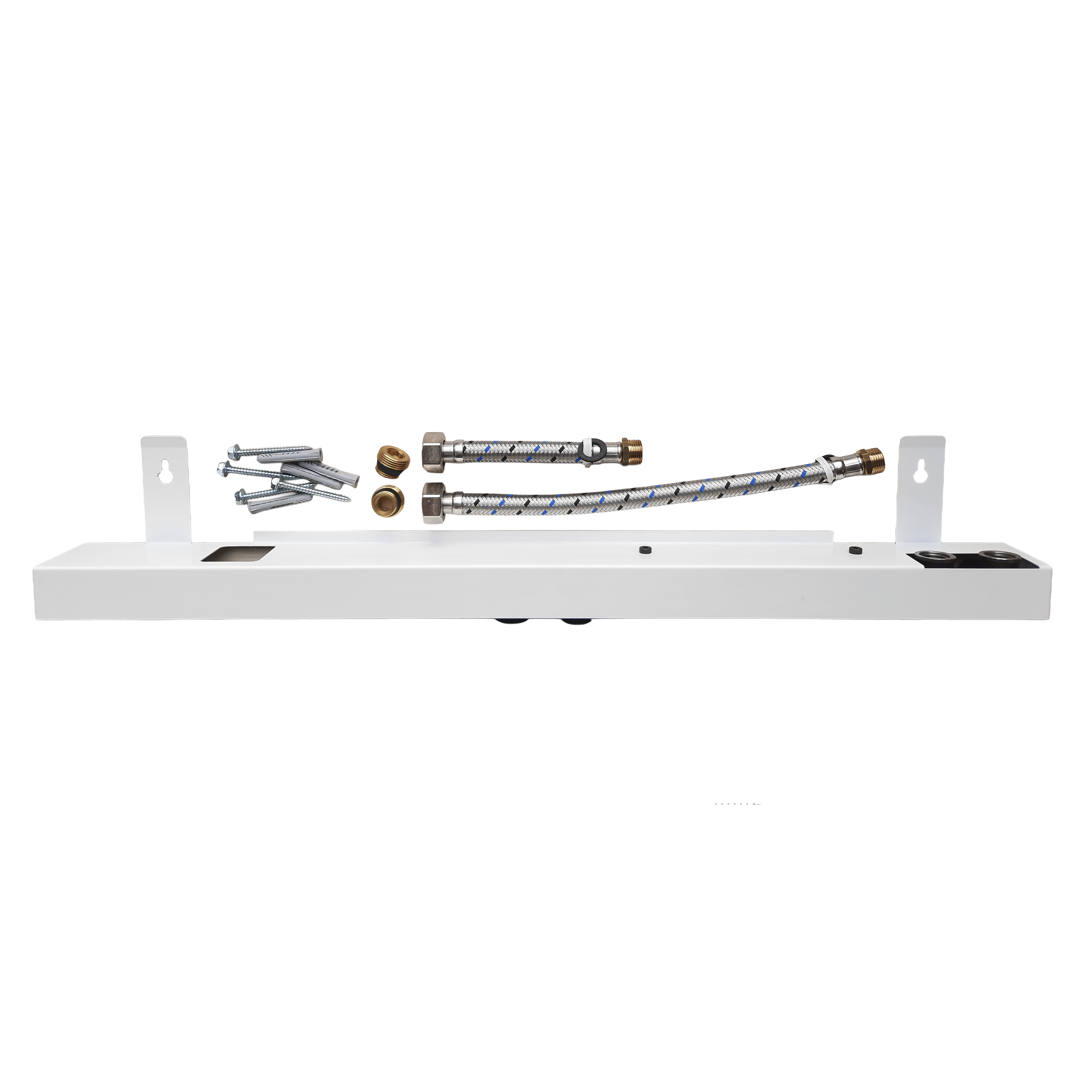 STELRAD THERMOBREEZE - TOEBEHOREN VOOR MIDDENAANSLUITING - 800MM - MAT WIT
