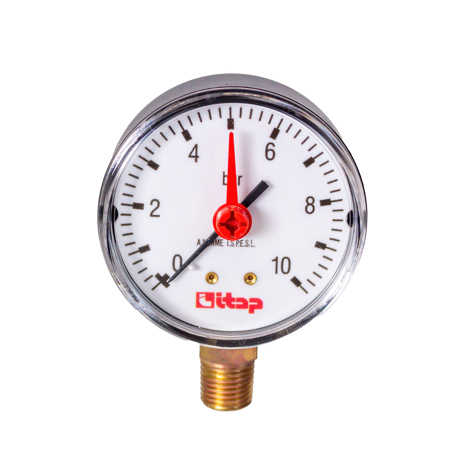 63141000-MANOMETER RADIAAL 6314 10BAR