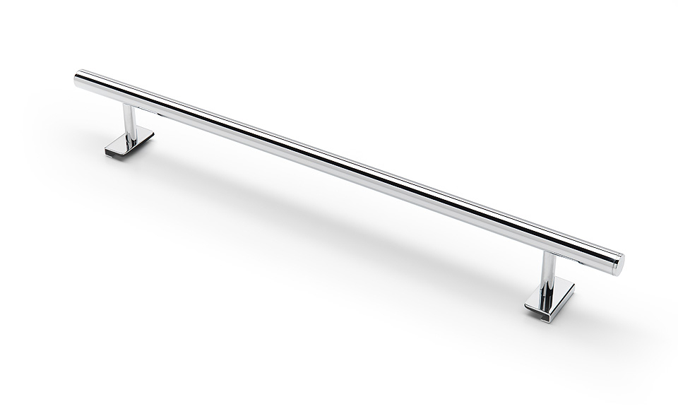 HANDDOEKHOUDER VOOR RADIATOR - 70 CM - CHROOM
