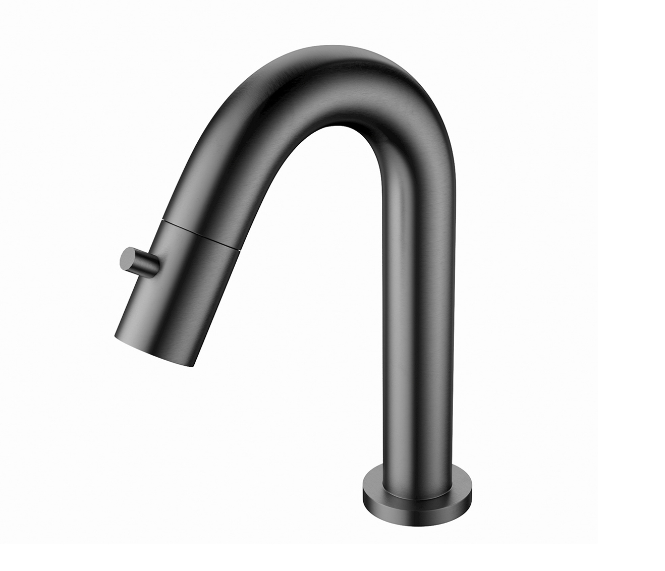 ALONI KOUDWATERKRAAN 1/2 - GUNMETAL GRIJS