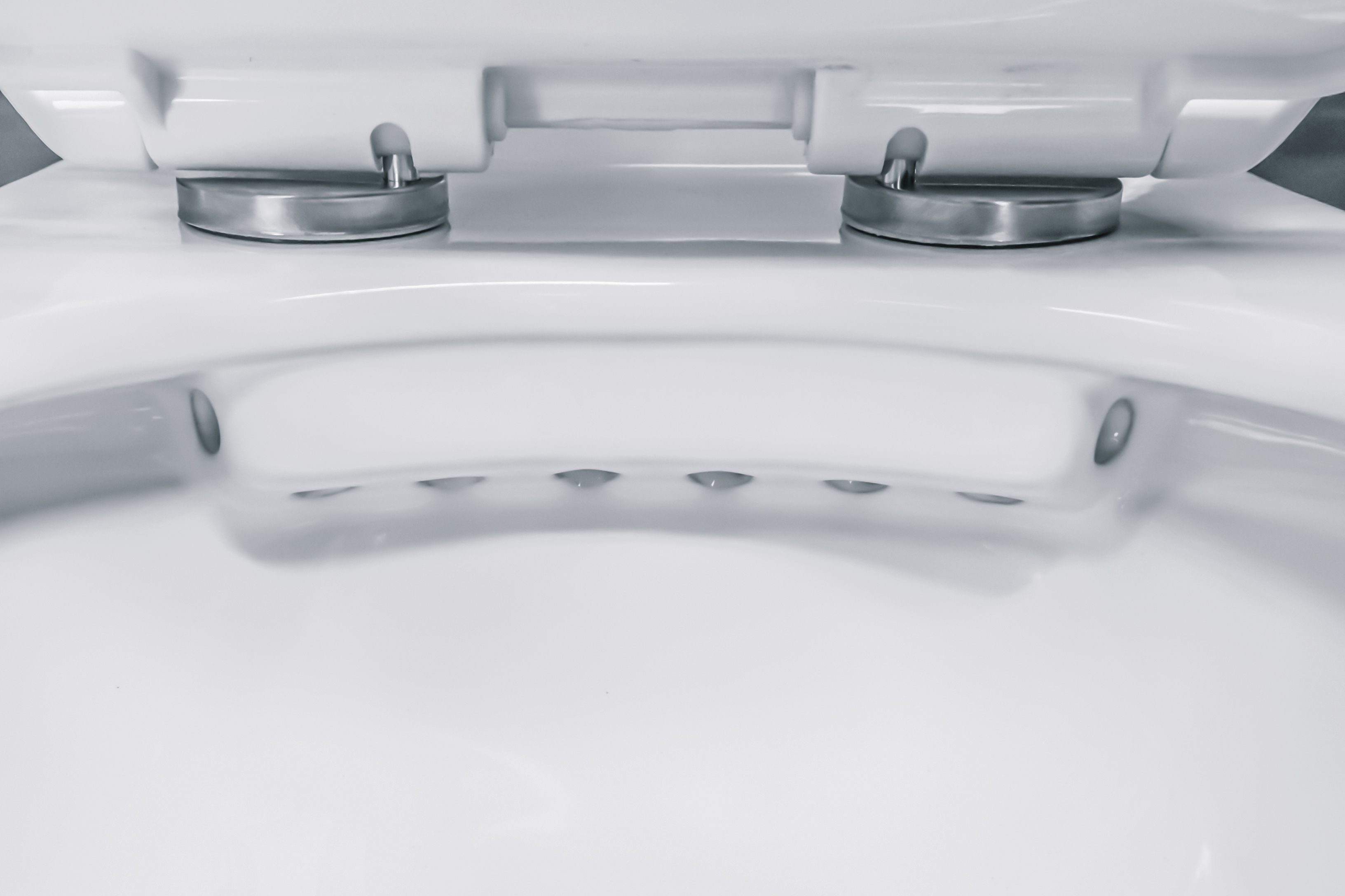 ALONI PRO HANGTOILET - RANDLOOS - MET ZITTING - THERMOPLAST (PP) - SOFT CLOSE - QUICK RELEASE - 35,5X41X54,5 CM - GLANZEND WIT