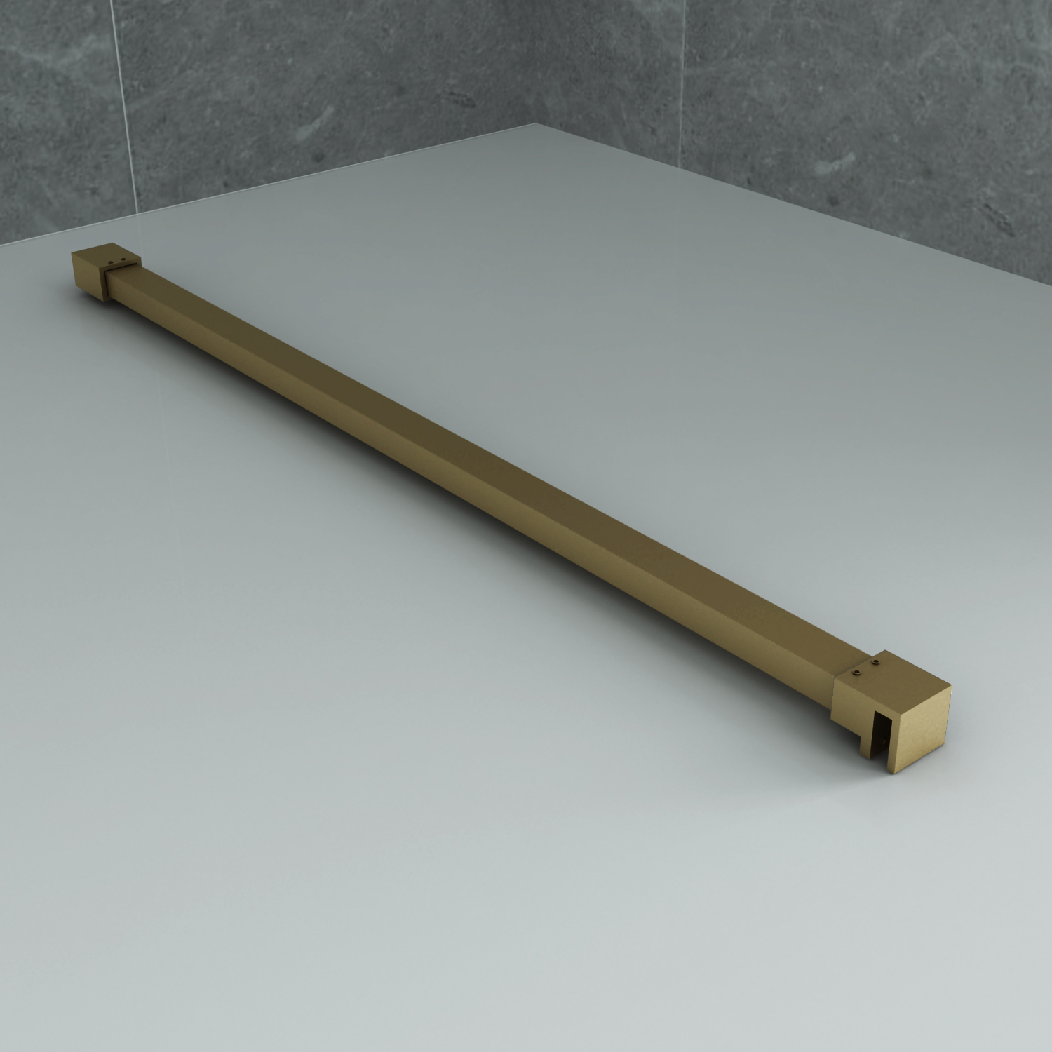 ALONI STABILISATIESTANG - INKORTBAAR - 120 CM - GEBORSTELD GOUD
