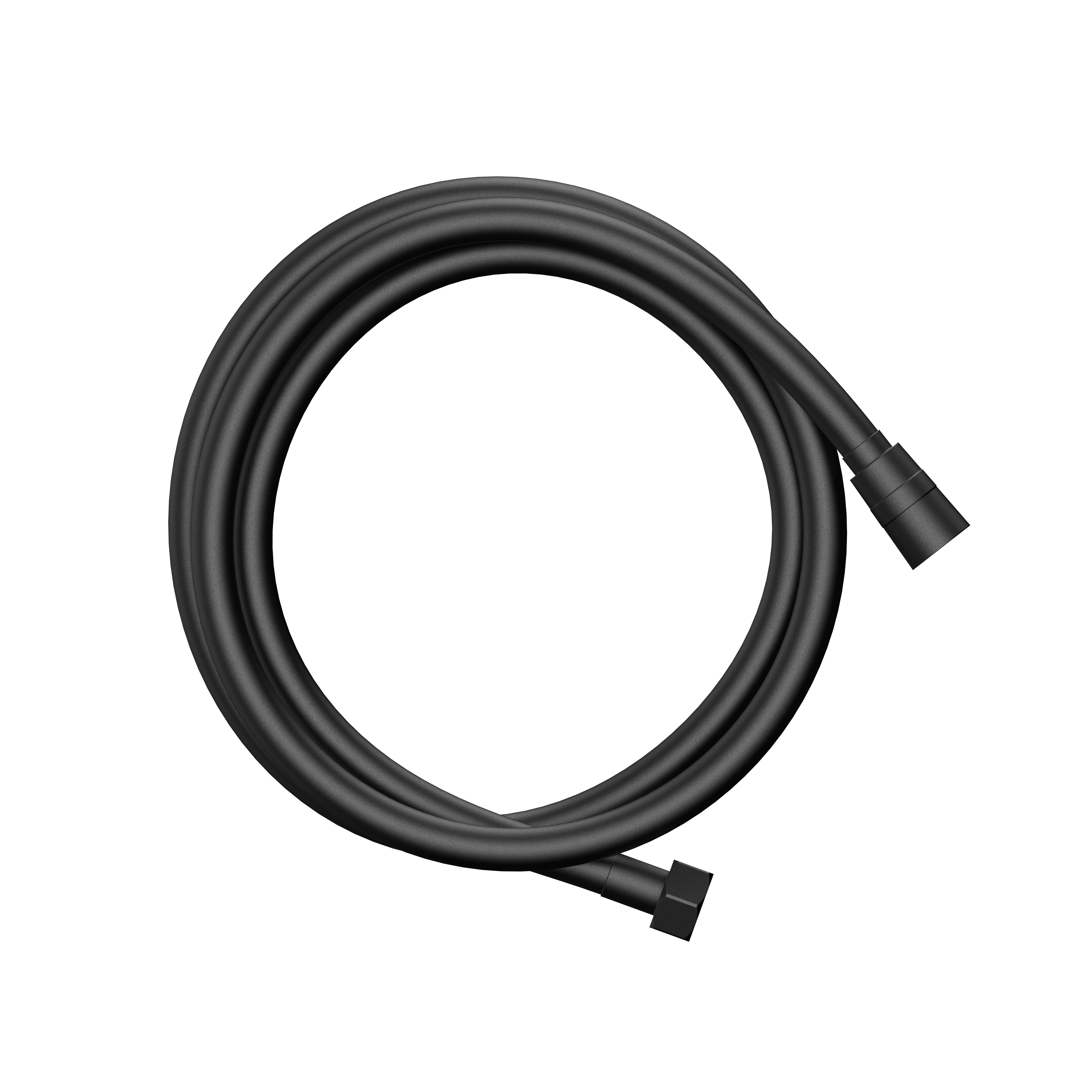 ALONI AQUAFLEX DOUCHESLANG - ANTI TWIST - KUNSTSTOF - 150 CM - MAT ZWART