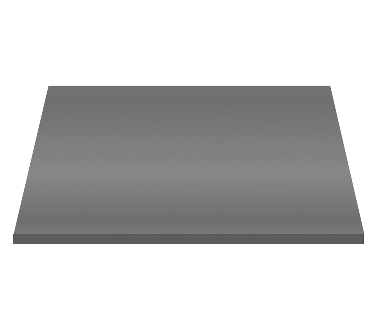 ALONI TABLETTE EN MDF (56.4X45.5X2.6 CM) - GRIS BRILLANT