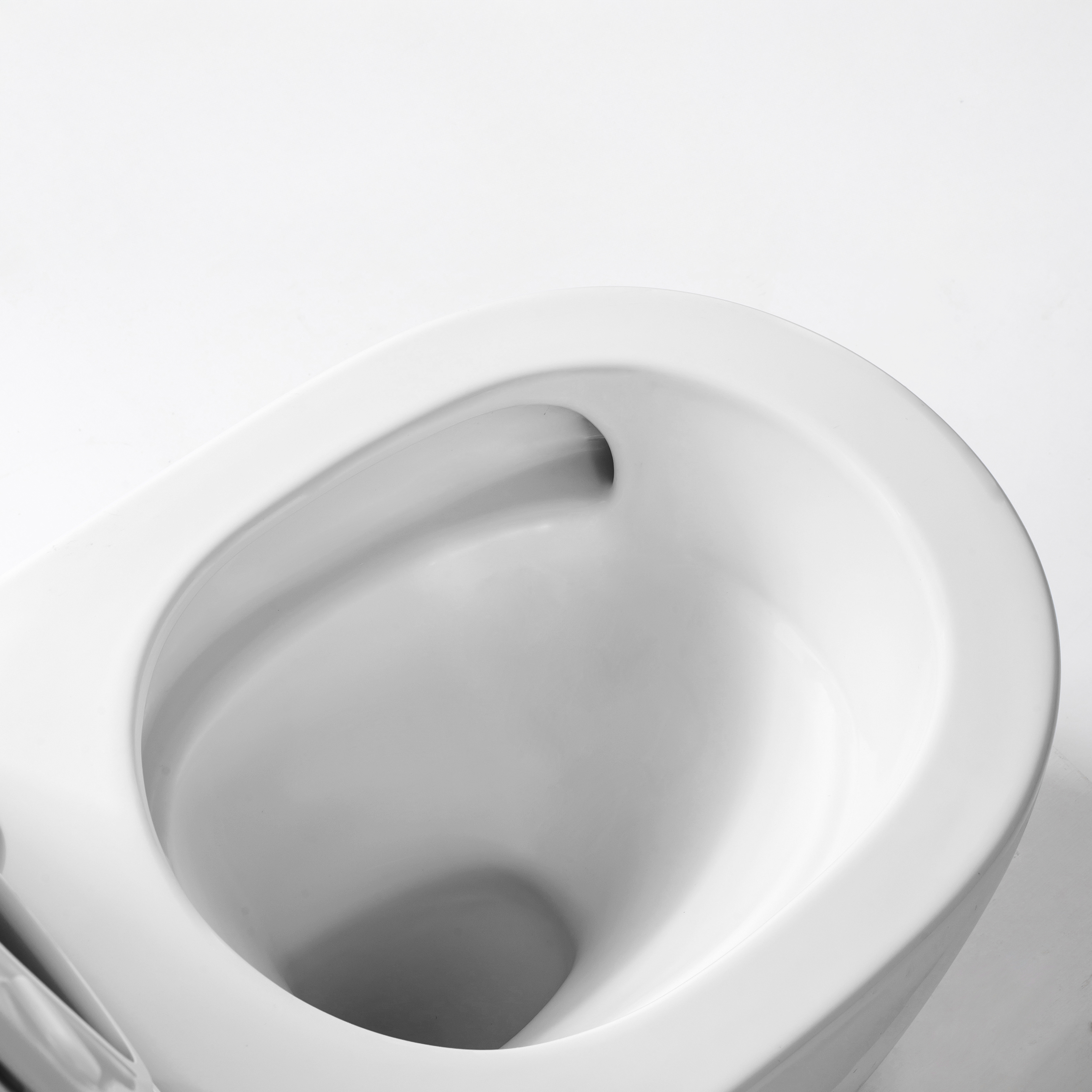 ALONI PRO HANGTOILET MET BIDET - 360° FLUSH - RANDLOOS - MET BIDETKRAAN KOUD EN WARM WATER - MET ZITTING - 52,5CM - MAT WIT