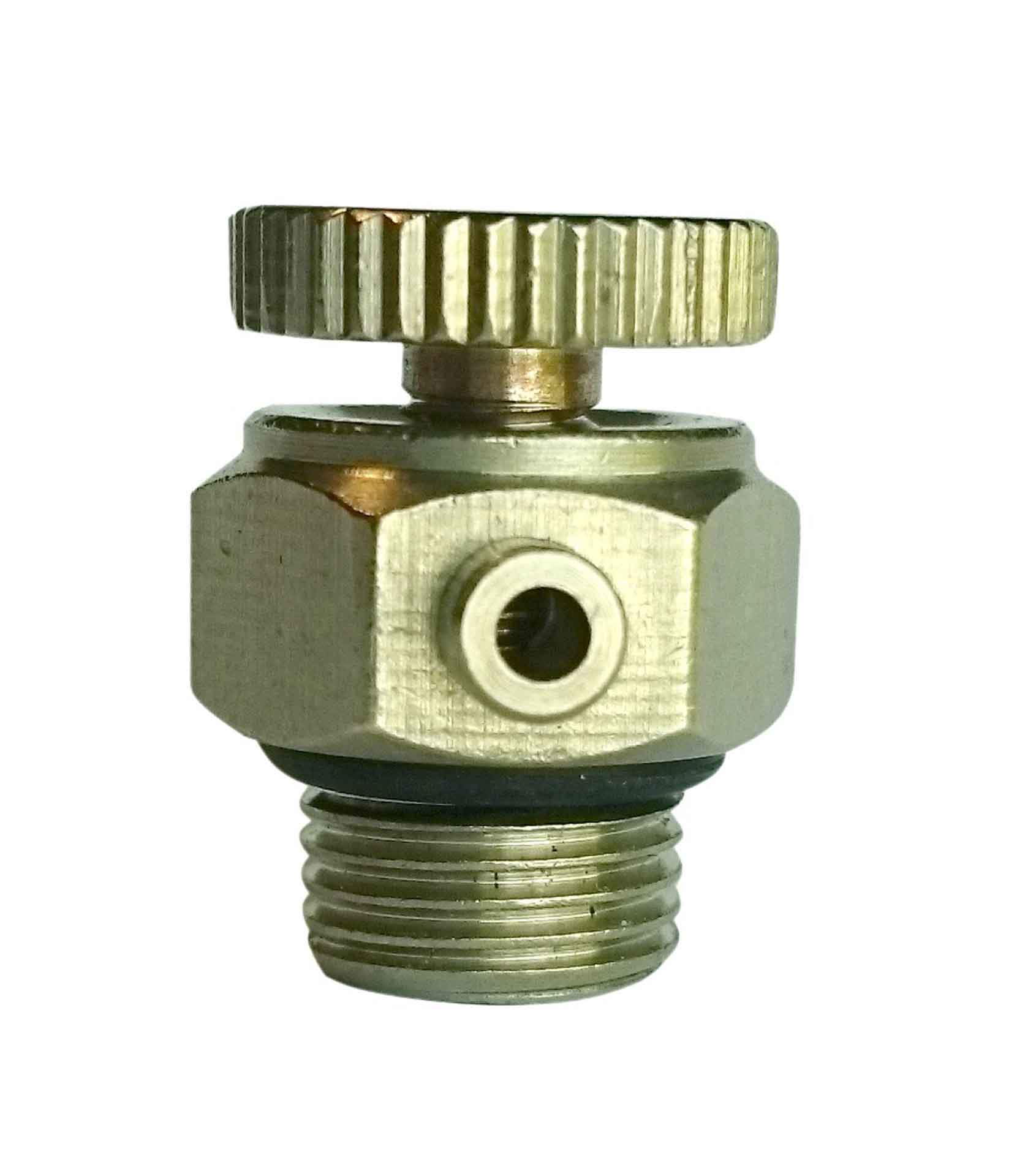 19118000-VERCHROOMDE ONTLUCHTER MET WIELTJE 191 1/8