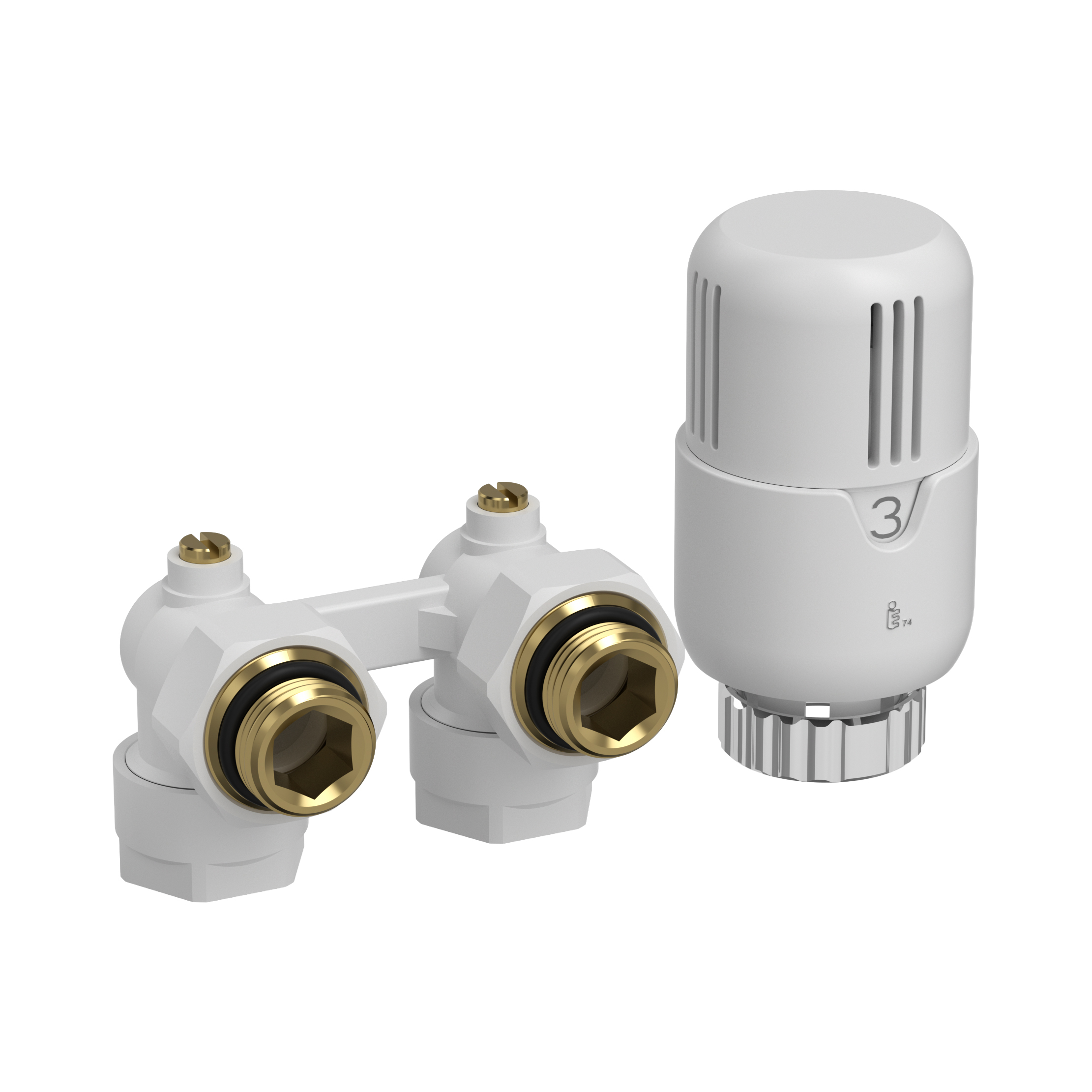 Kit Radiateur BELRAD H-BLOC – KIT DE RACCORDEMENT DE RADIATEUR COMPLET – AVEC TÊTE ...