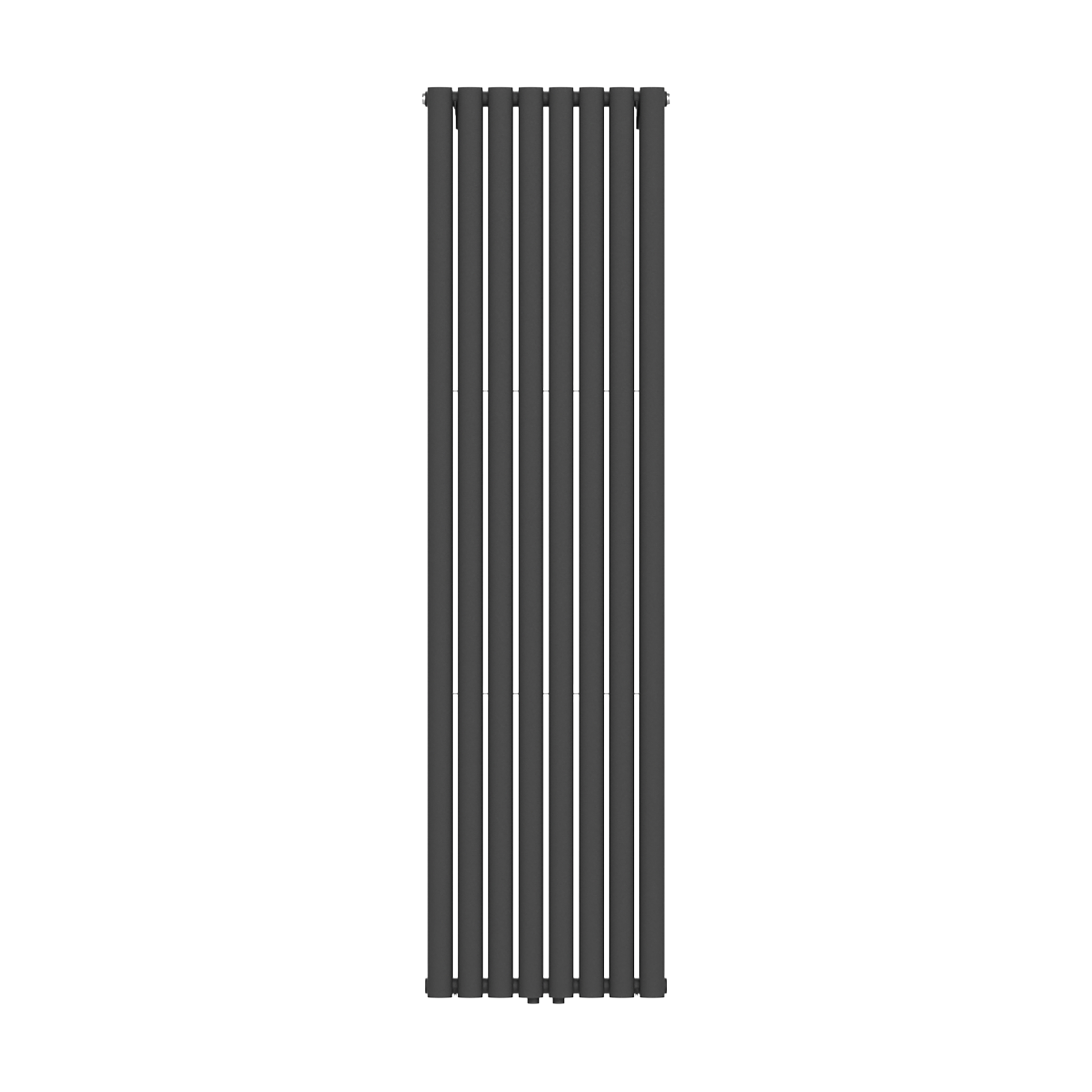 VERTI OVAAL RADIATOR - 1800X480 - 1640W - MAT ZWART