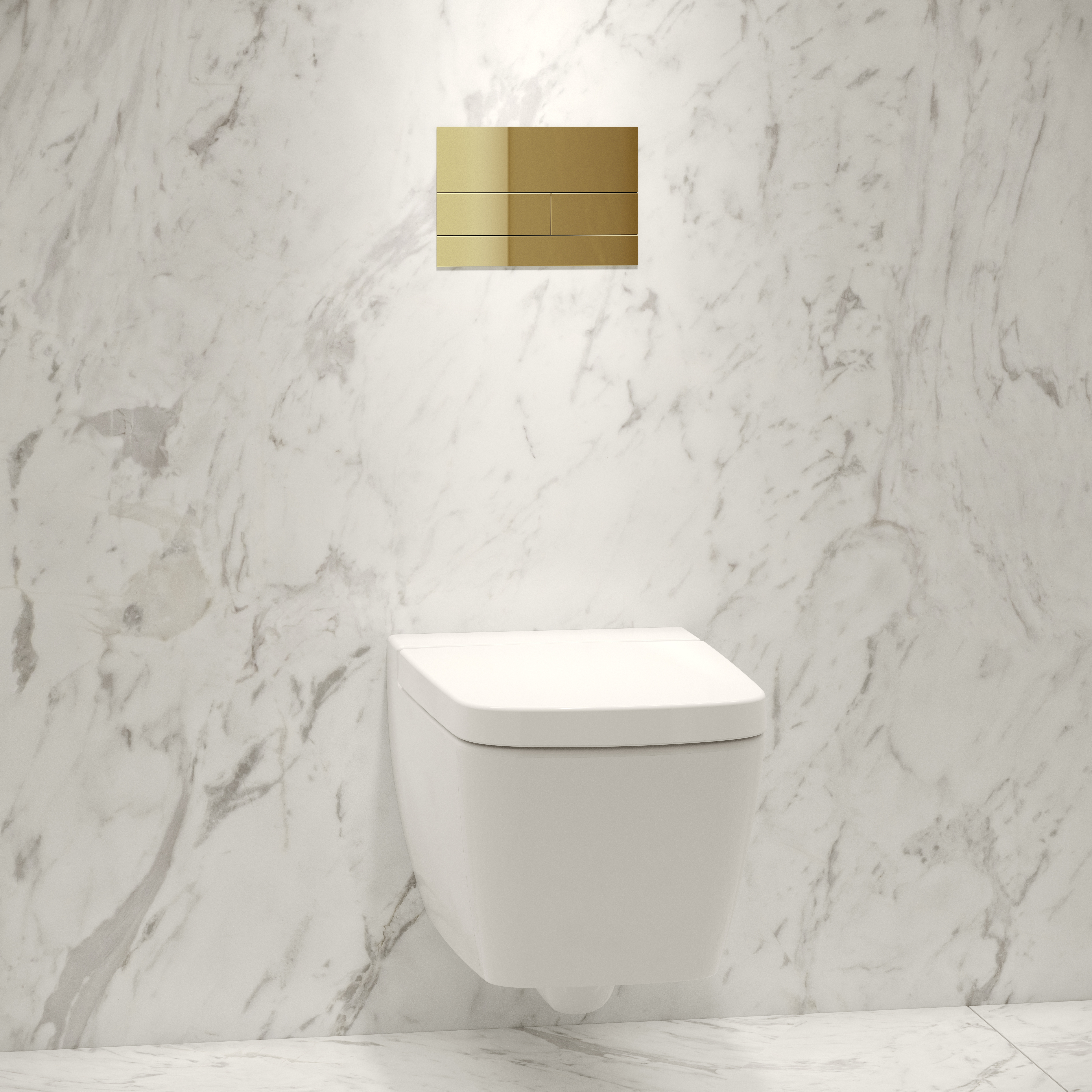 TECE SQUARE BEDIENINGSPANEEL - GOUD
