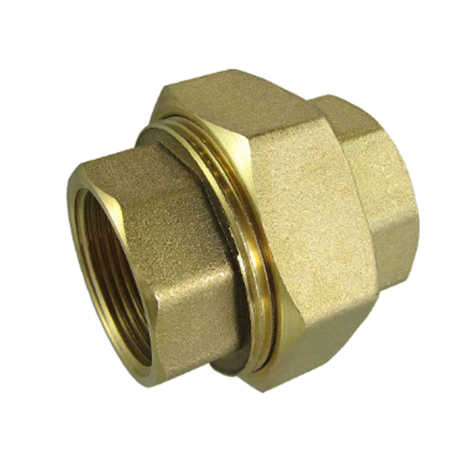 63401000-KOPPELING MESSING 6340 1"VRVR