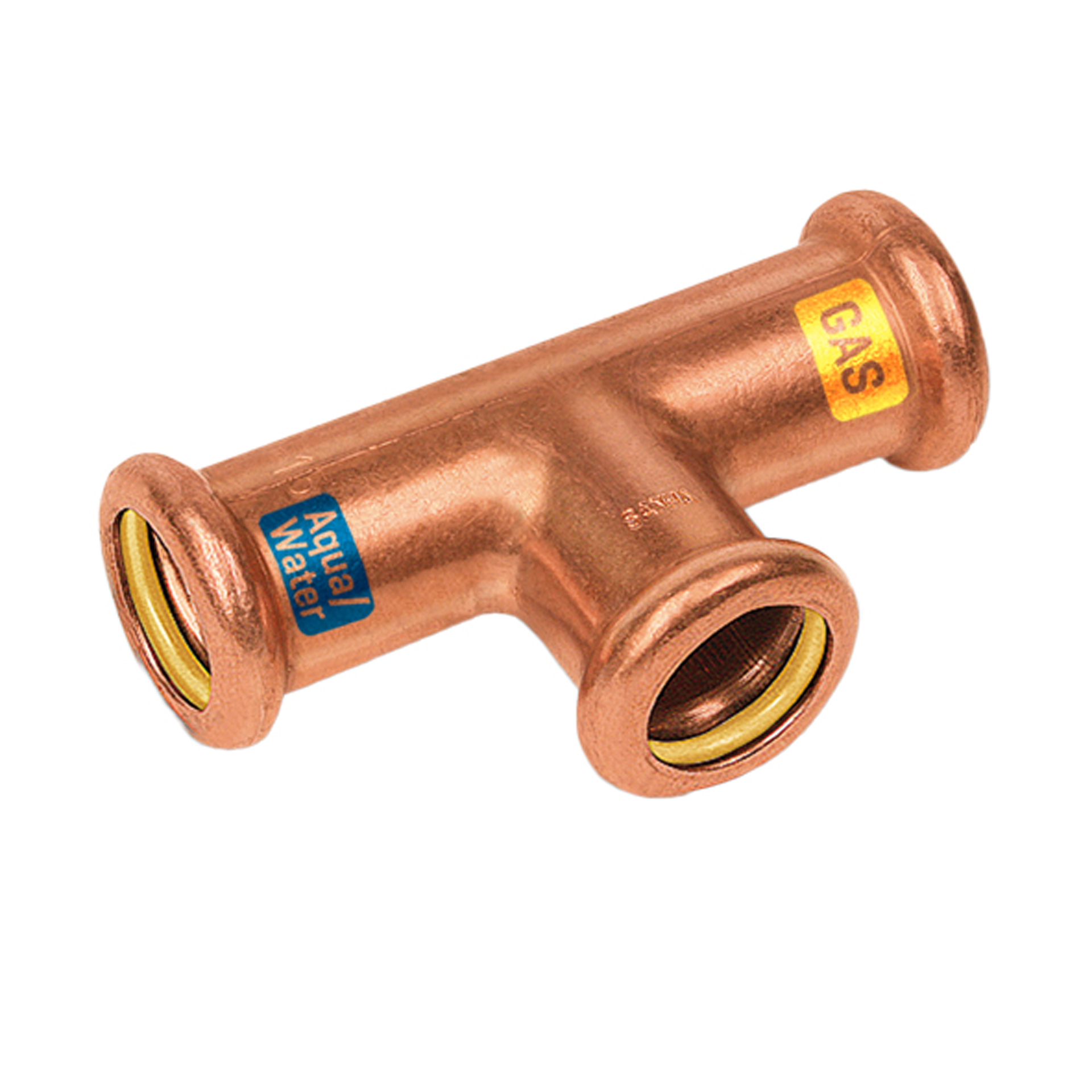 WATER/GAS T-REDUCTIE
