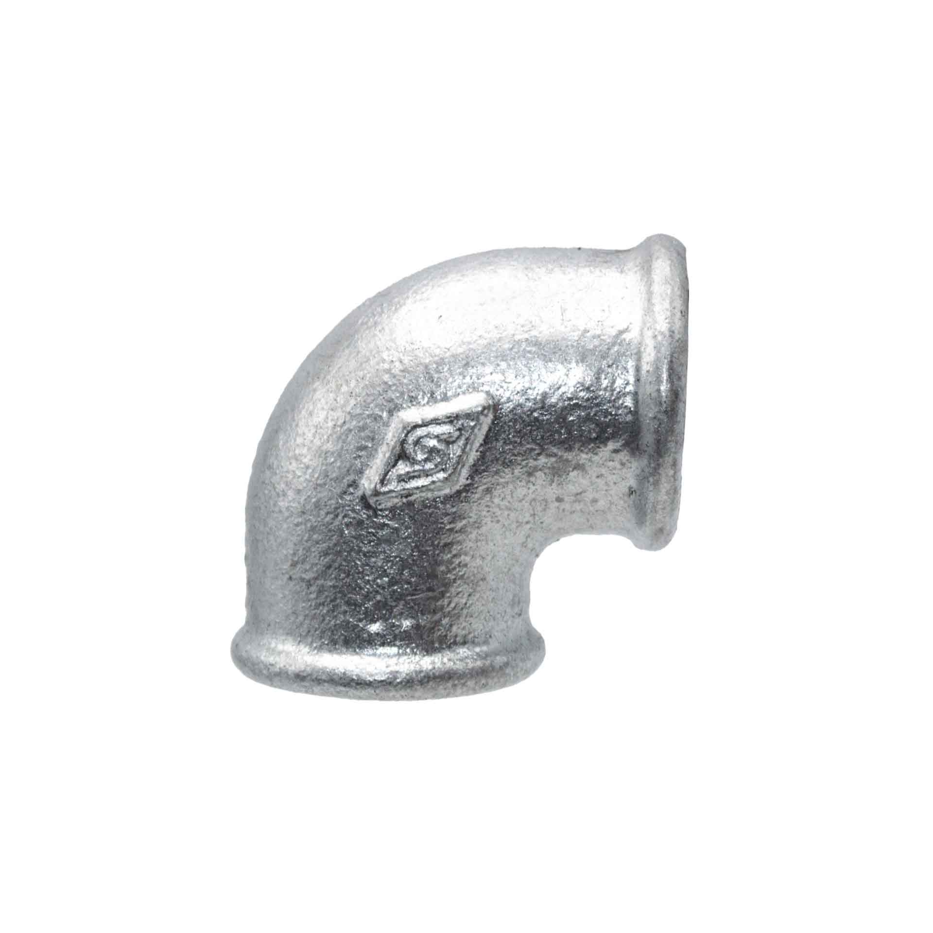 COUDE 90 2''FX5/4F GALVA  (RÉF  90 2"X5/4 GALVA)