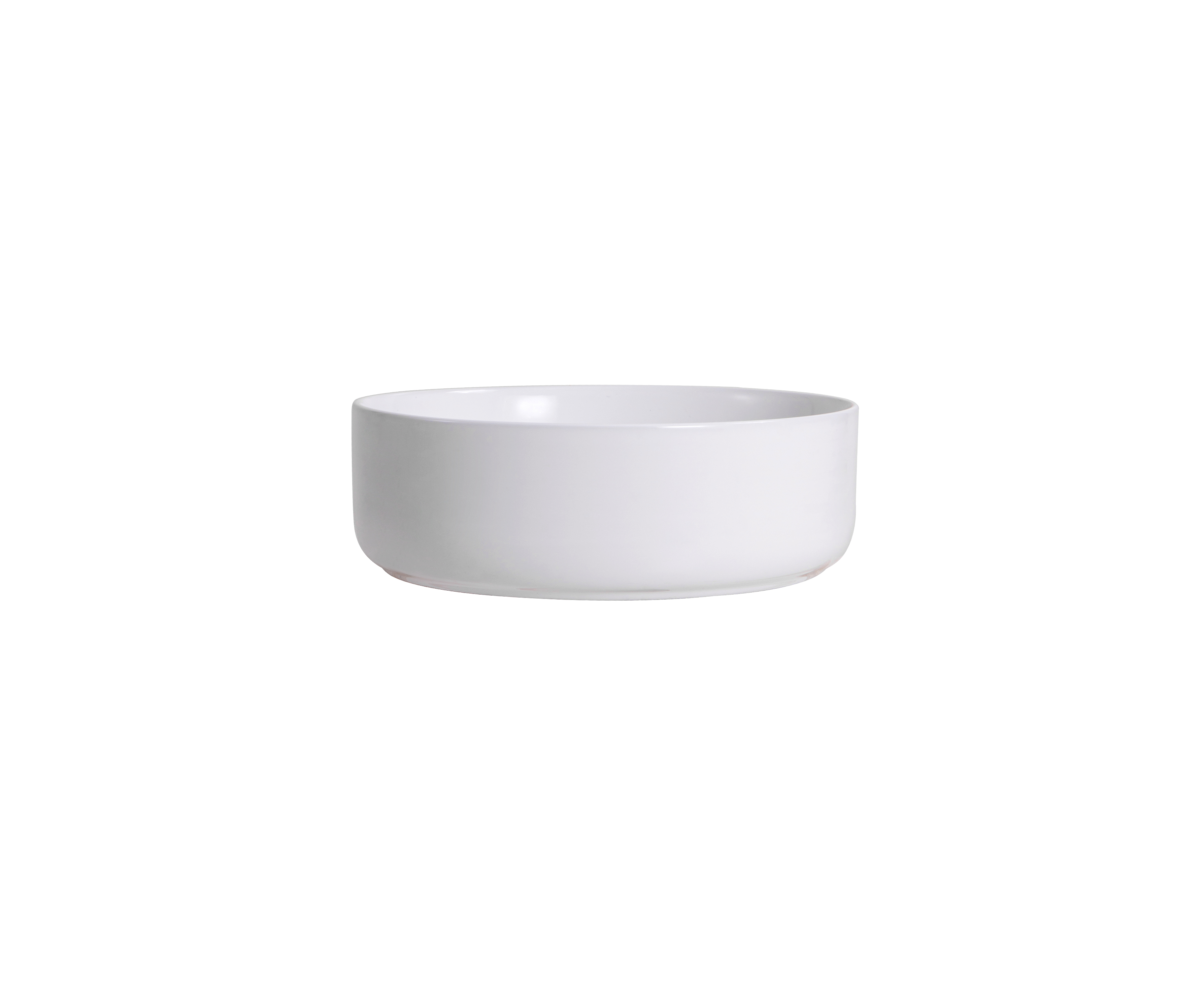 ALONI FIRA LAVABO - À POSER – SANS TROP-PLEIN – SANS TROU DE ROBINET – AVEC BONDE CLIC-CLAC – CÉRAMIQUE – 36X12,5X36 CM – BLANC BRILLANT