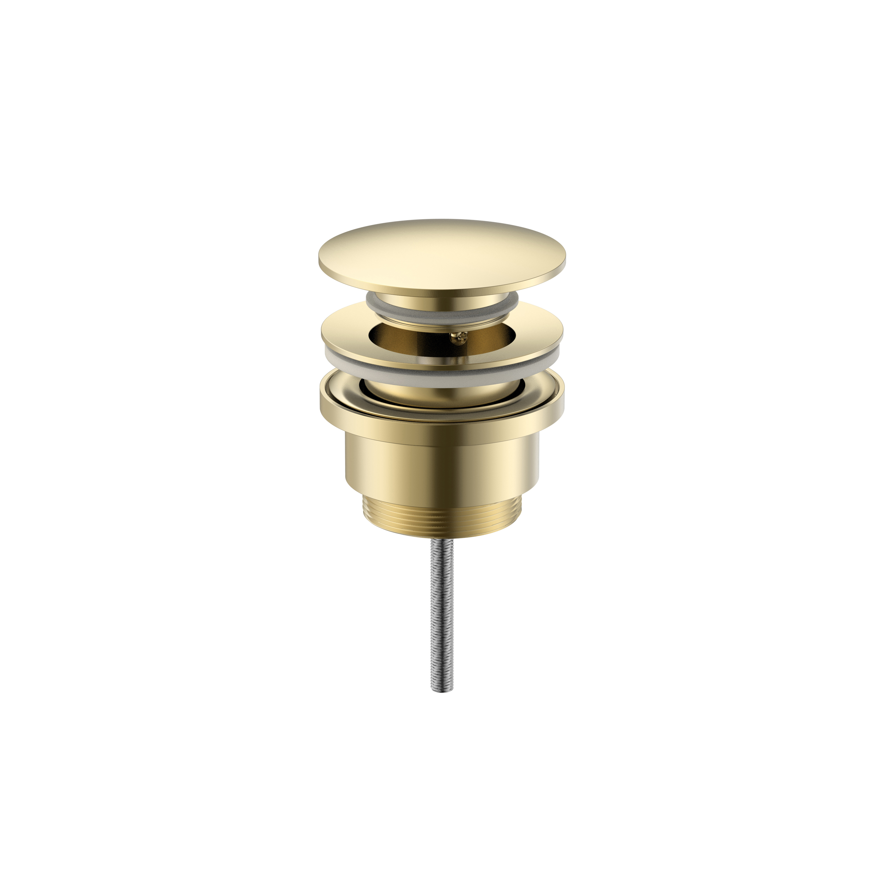 UNIFORMA AFVOERPLUG - CLICK WASTE - GEBORSTELD GOUD (PVD)