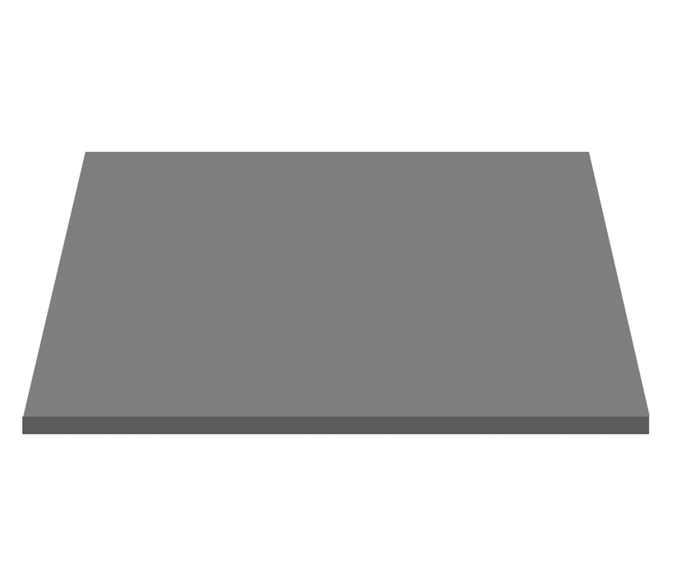 ALONIWASHBASIN TABLET MDF (56.4X45.5X2.6 CM) - MAT GREY