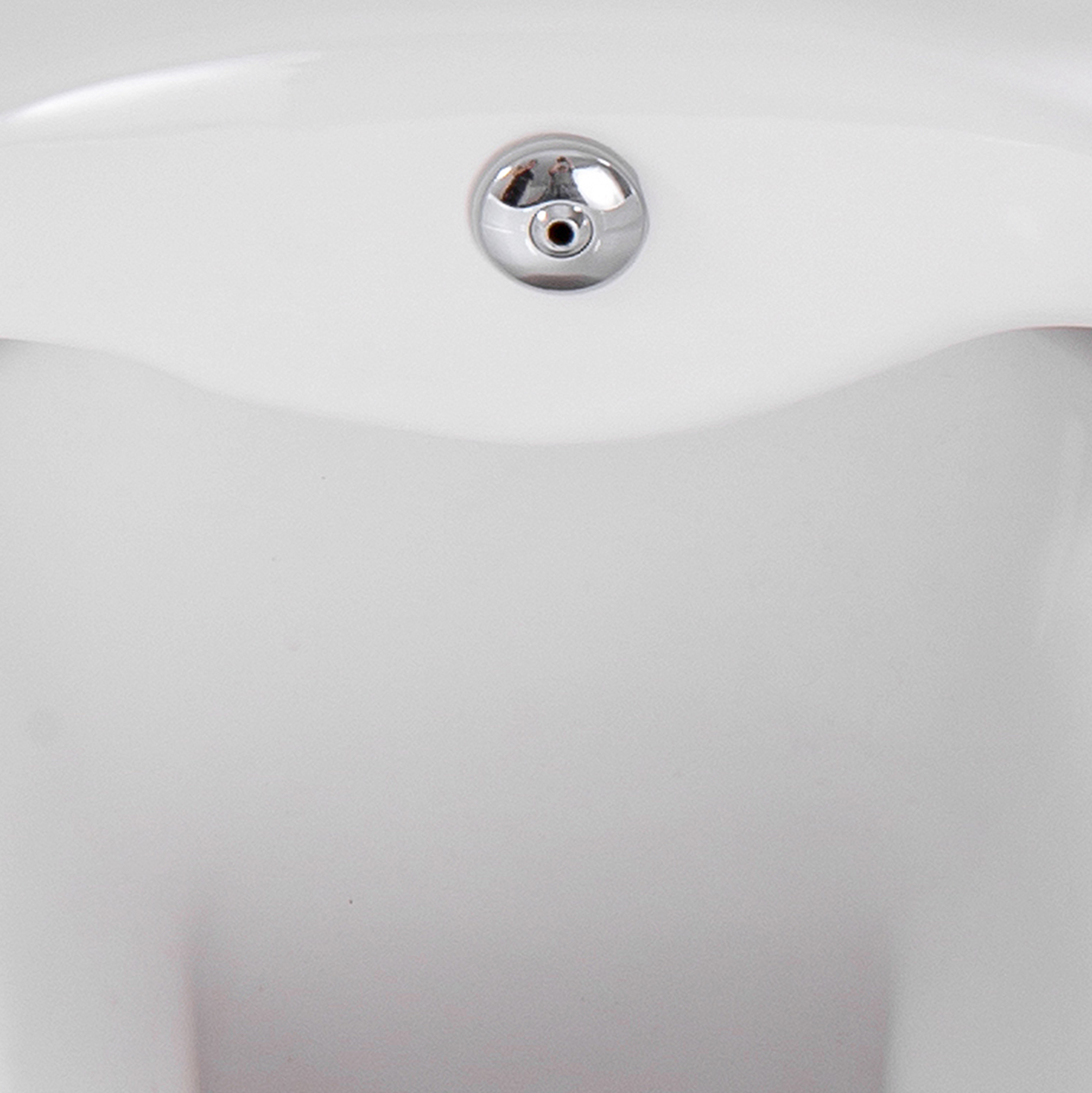 ALONI PRO3028 DUOBLOK - STAAND TOILET MET BIDET - MET BIDETKRAAN KOUD - MET RESERVOIR - MET SPOELMECHANISME - DUBBELE SPOELING 4/6L - MET ZITTING - SOFTCLOSE - 38,5X81,5X63 CM - GLANZEND WIT