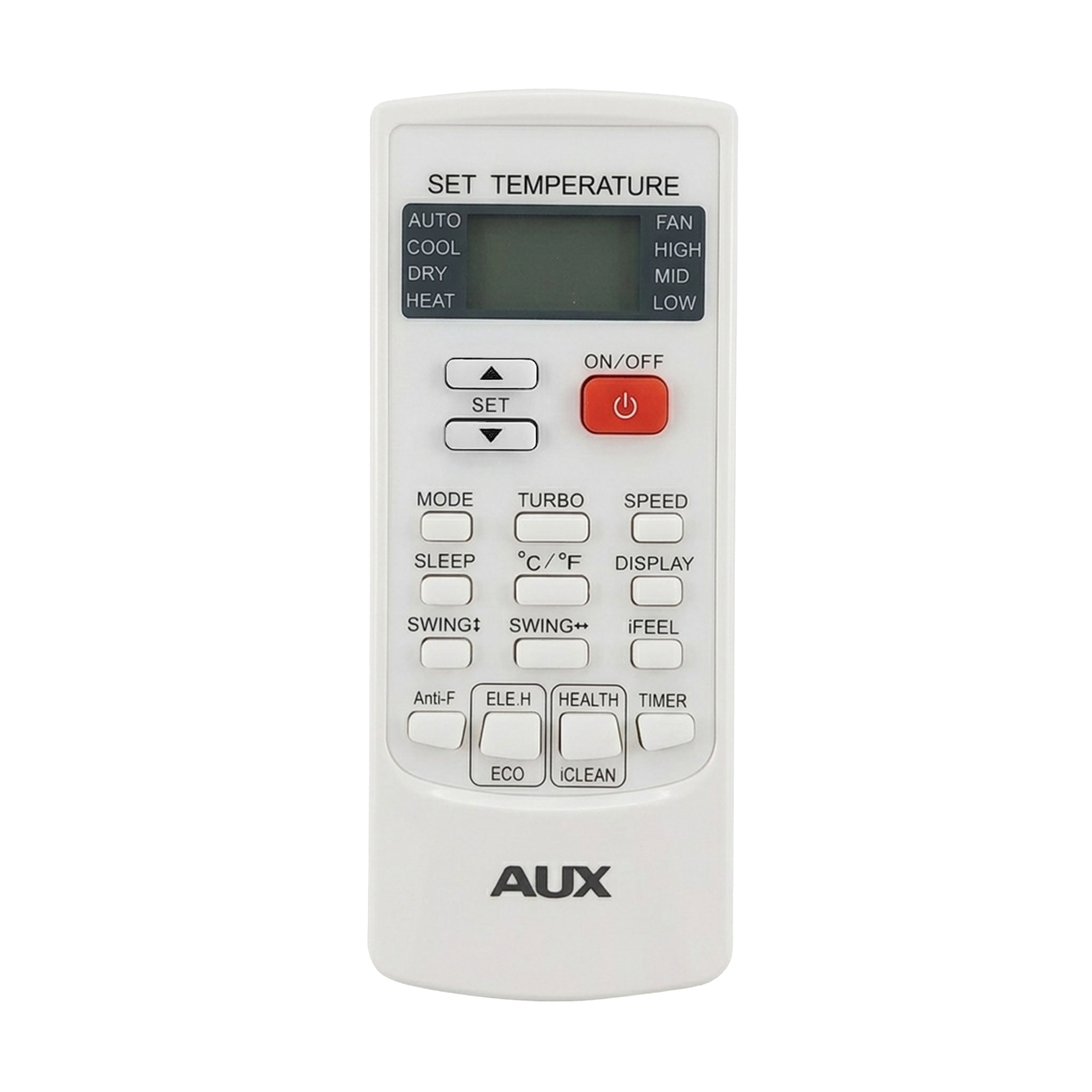 AUX SINGLE SPLIT CLIMATISEUR - UNITÉ EXTÉRIEURE ET INTÉRIEURE - PACK COMPLET - REFROIDISSEMENT ET CHAUFFAGE - WIFI - 12000 BTU - 3,5KW - R32 - BLANC MAT