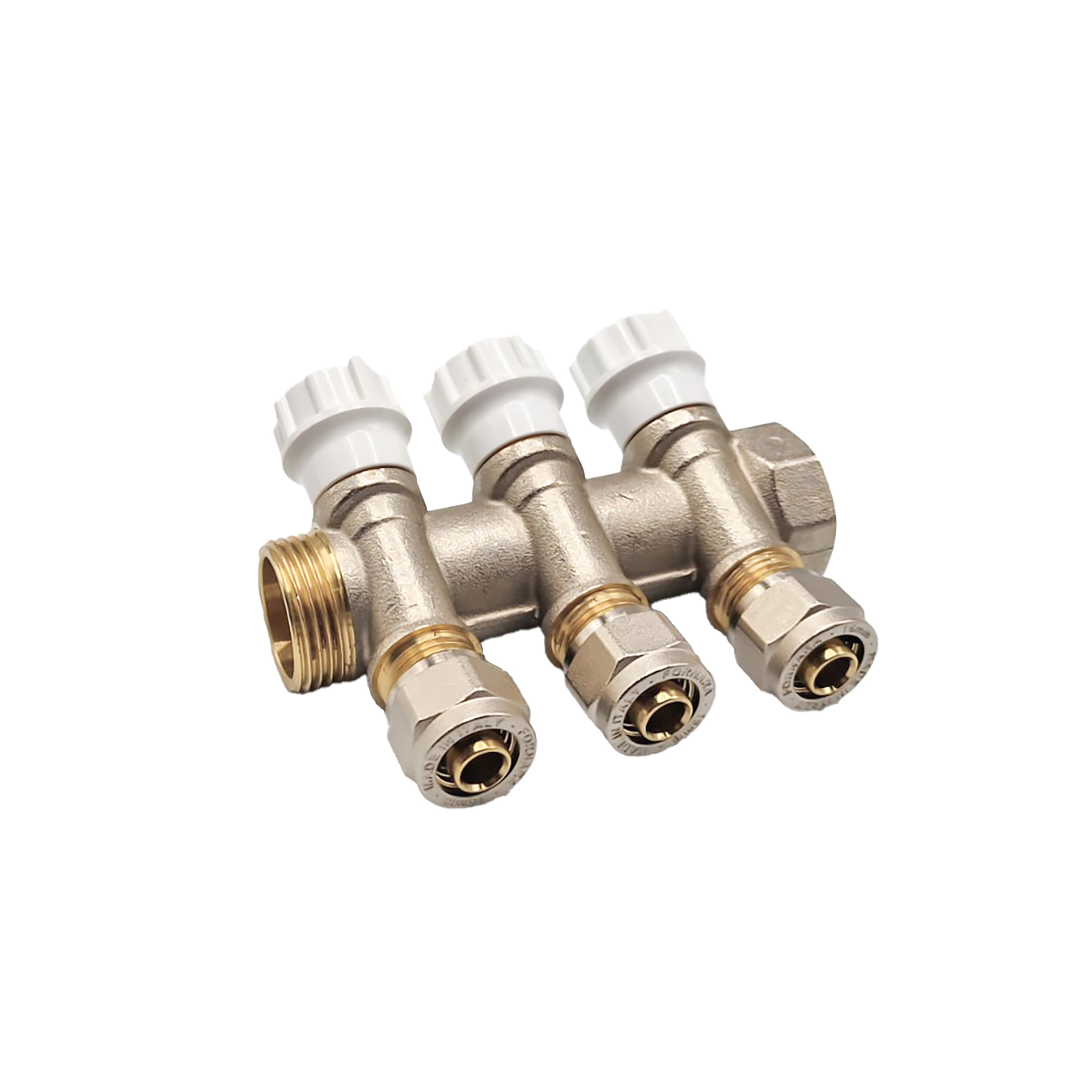 KIT VALVE MANIFOLD 1MXF – 3 OUTLETS 1/2M + COUPLINGS