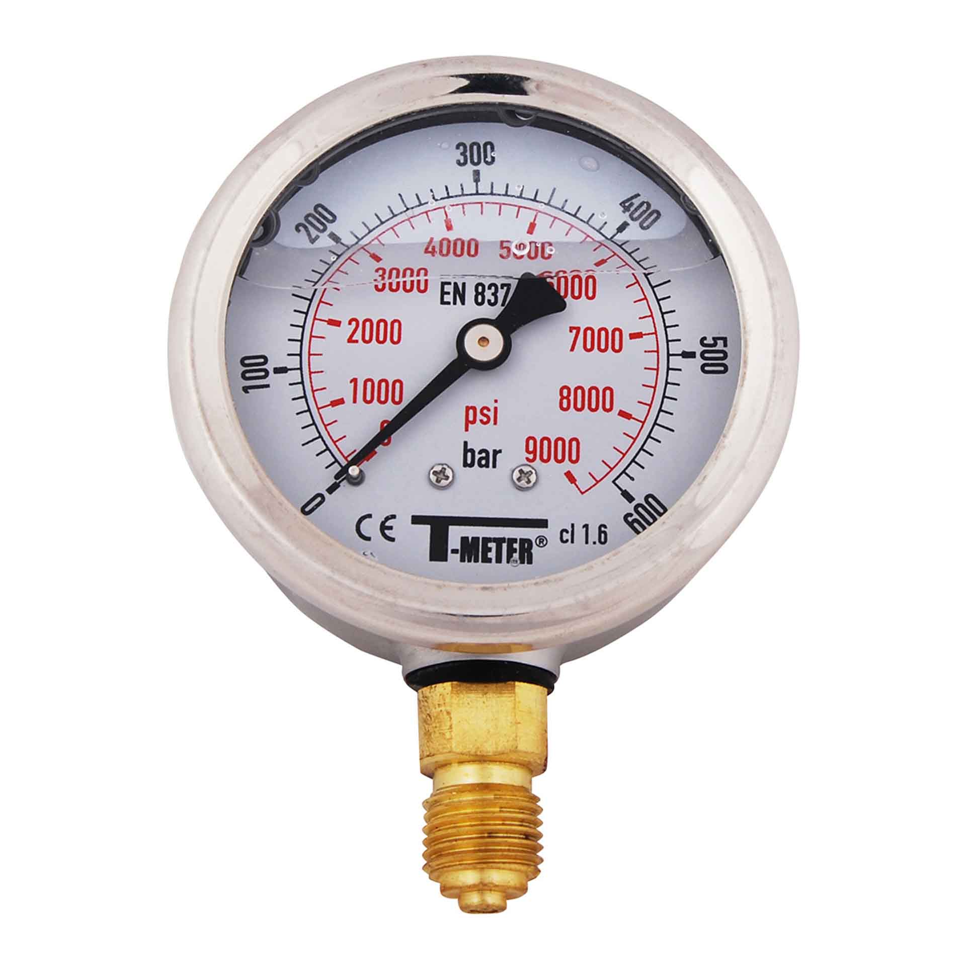 6314G040-RADIALE GLYCERINE MANOMETER 6314G 4BAR