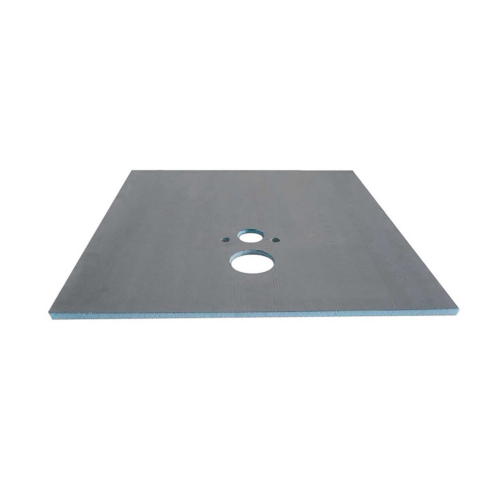 CONSTRUCTION AND INSULATION BOARD WALL-HUNG TOILET - WATERPROOF - XPS - 120X130X20CM - GREY