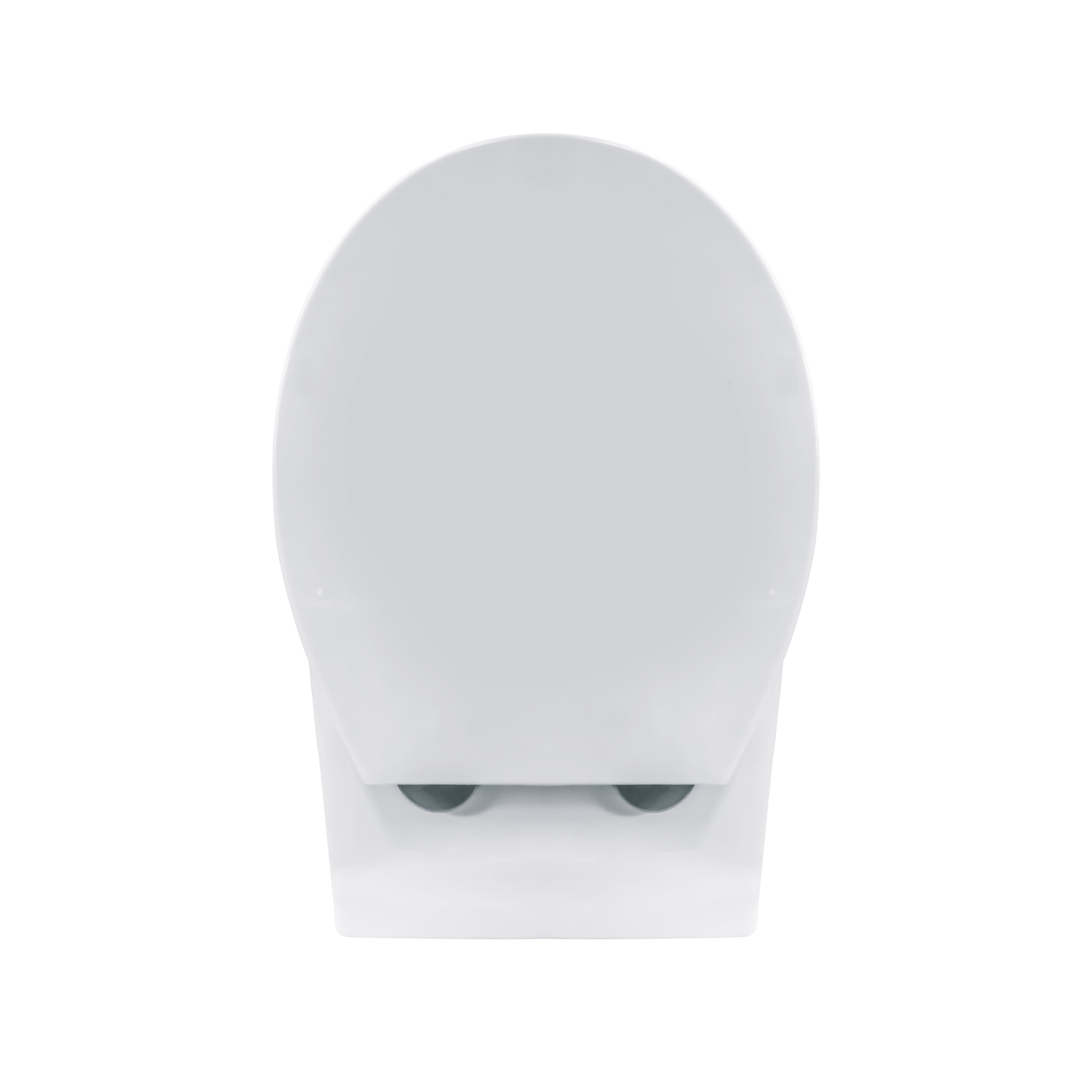 ALONI PRO HANGTOILET - RANDLOOS - MET ZITTING - THERMOPLAST (PP) - SOFT CLOSE - QUICK RELEASE - 35,5X41X54,5 CM - GLANZEND WIT