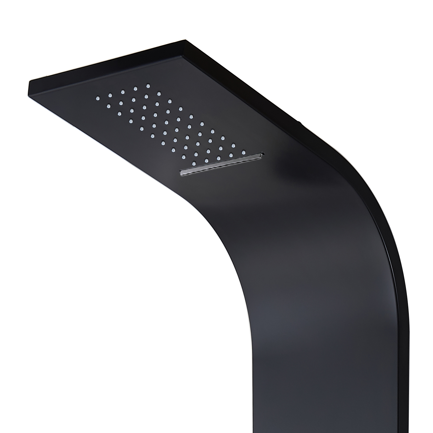 ALONI THERMOSTATIC SHOWER PANEL - BLACK