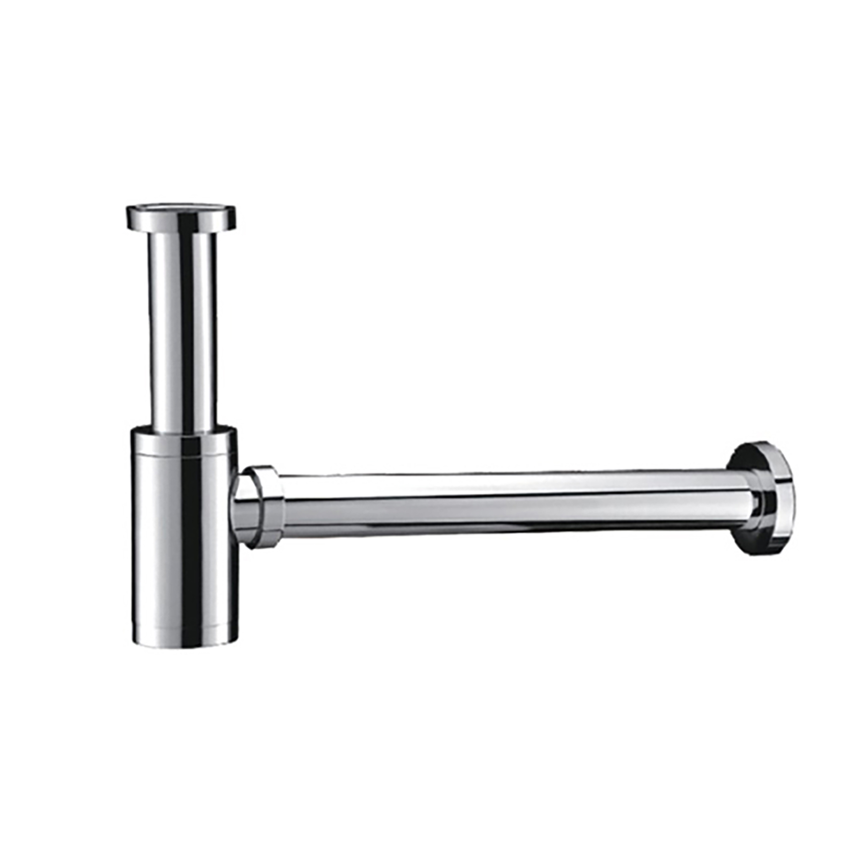 UNIFORMA SIFON VOOR WASTAFEL EN FONTEIN - CHROOM