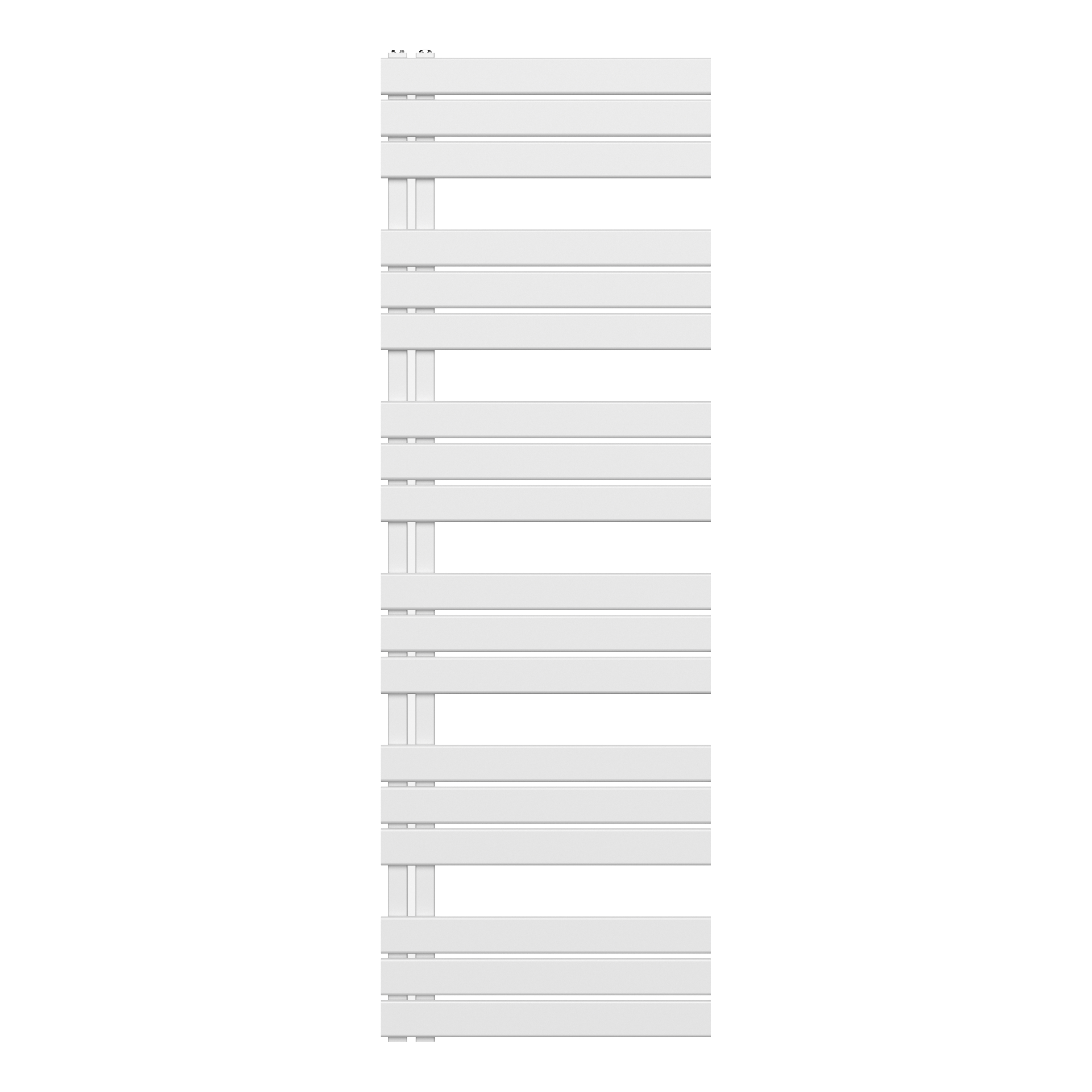 HANDDOEK RADIATOR LINKS AANSLUITING/COMB- WIT 1800X600-1021W