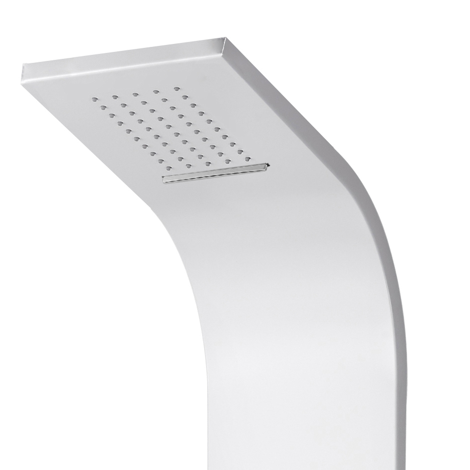 ALONI THERMOSTATIC SHOWER PANEL WHITE