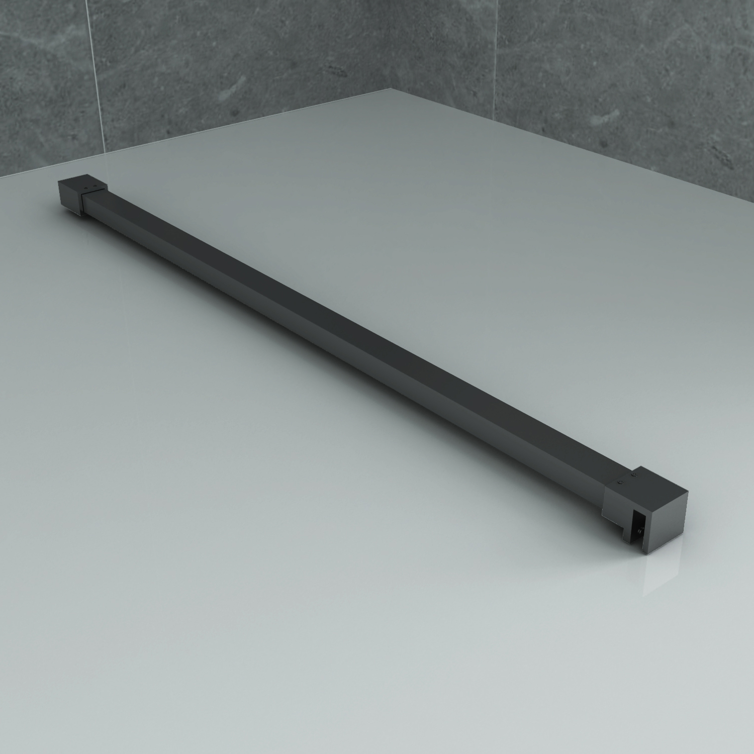 ALONI STABILISATIESTANG - INKORTBAAR - 120 CM - GUNMETAL